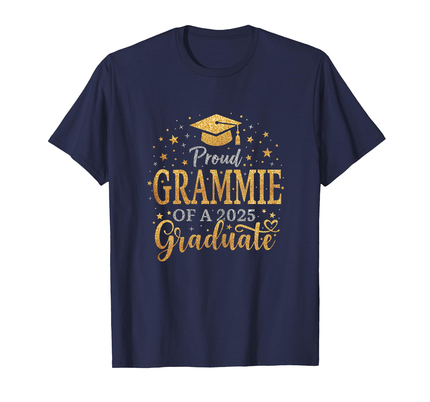 Funny Senior Proud Grammie of a Class of 2025 Graduate T-Shirt