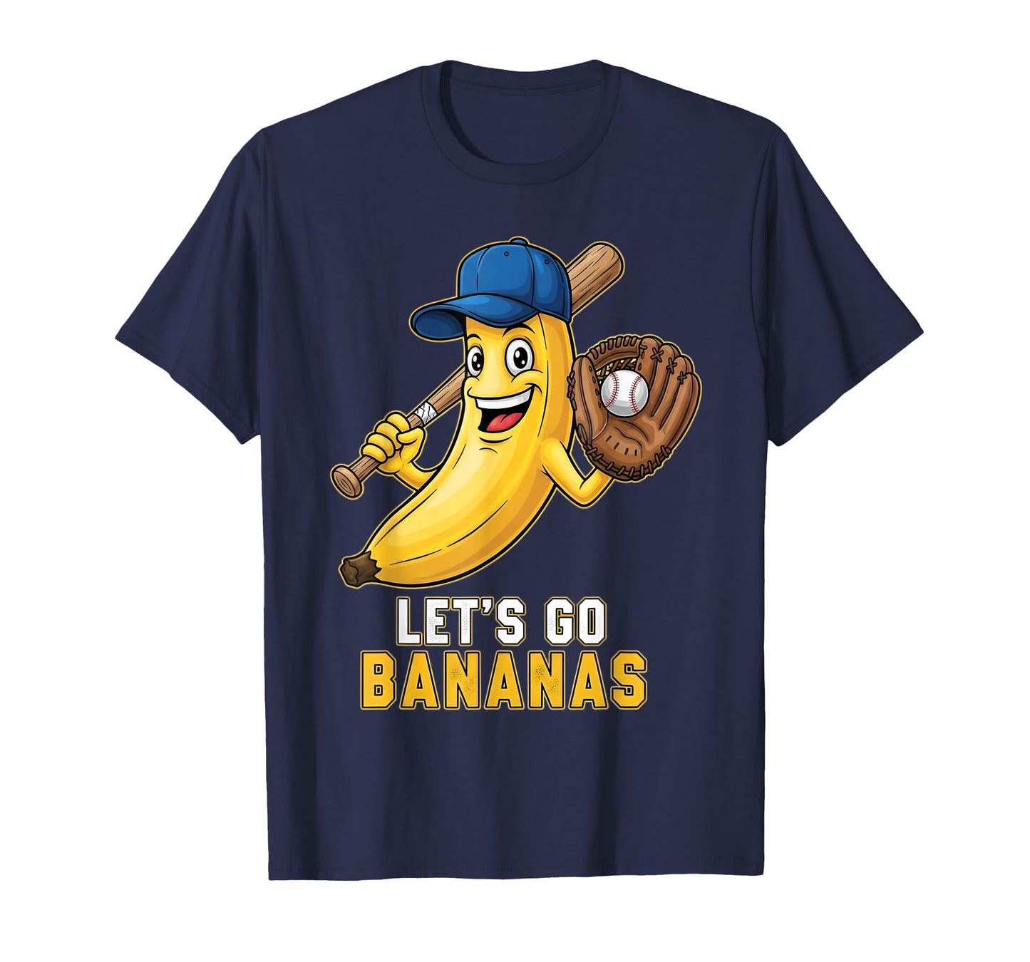Funny Boys Banana T-Shirts Gifts Merch Shirt Lets Go Bananas T-Shirt