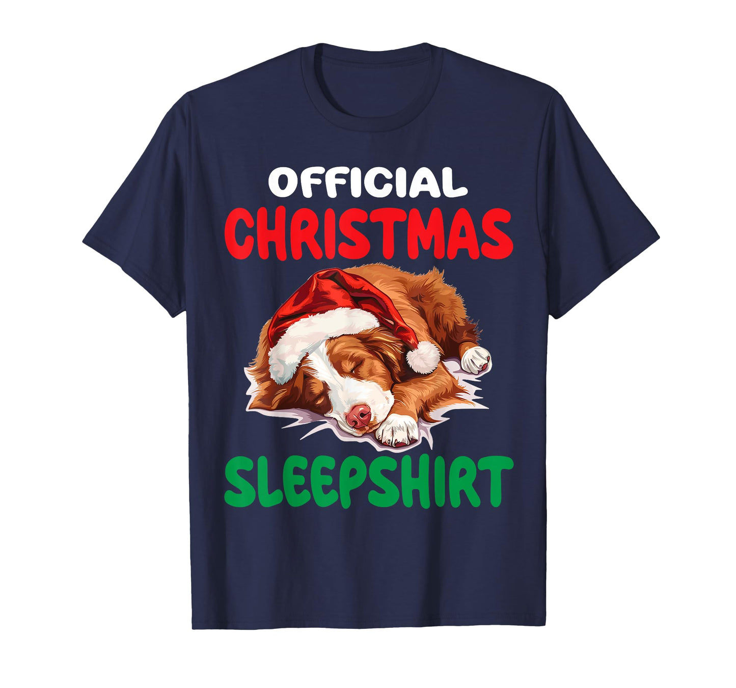 Cute Nova Scotia Duck Tolling Retriever Dog Official T-Shirt for Men Women Kids