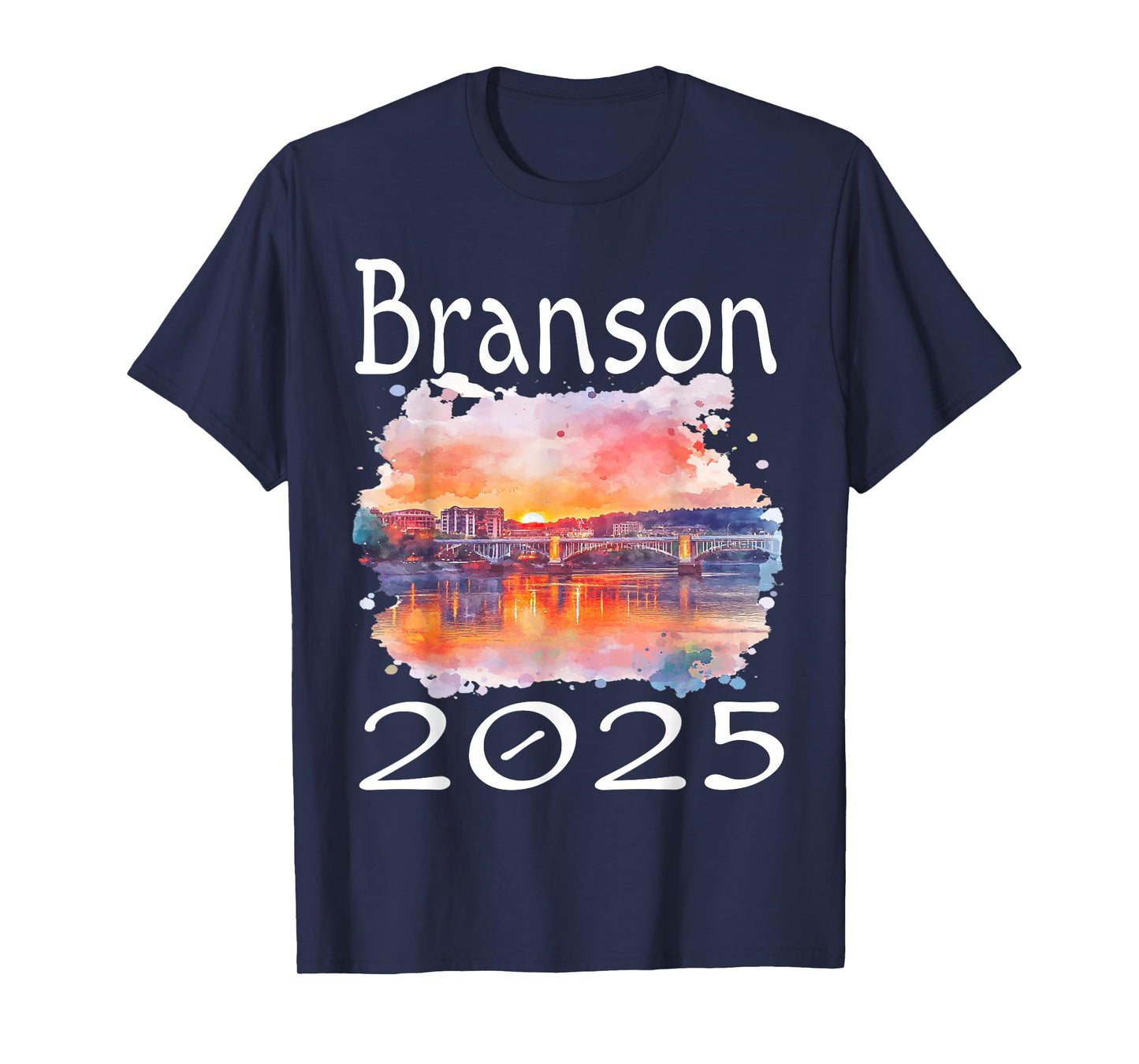 Branson 2025 Matching Family Vacation Group Getaway Funny T-Shirt