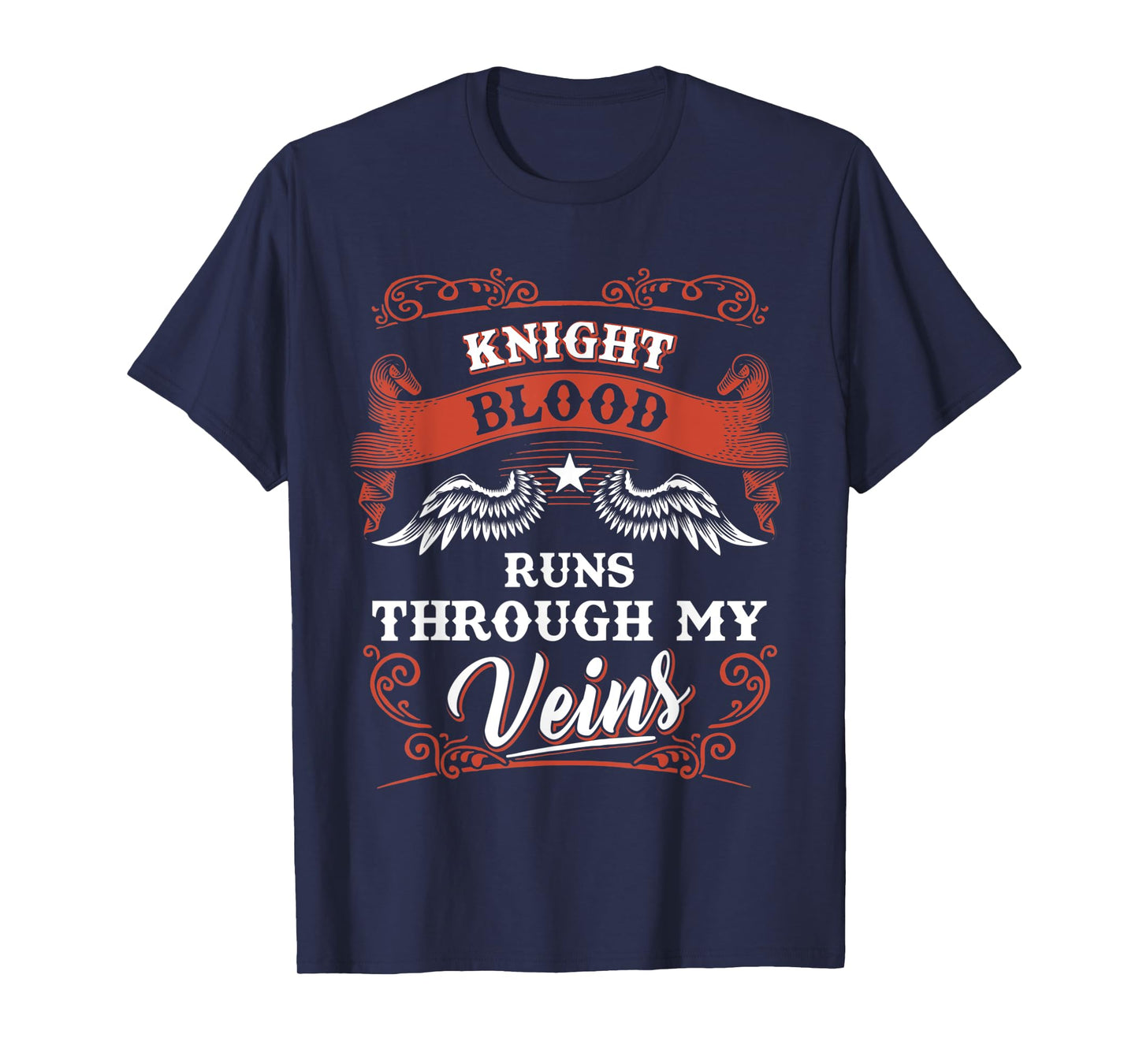 KNIGHT blood runs through my veins shirt 1k2d
