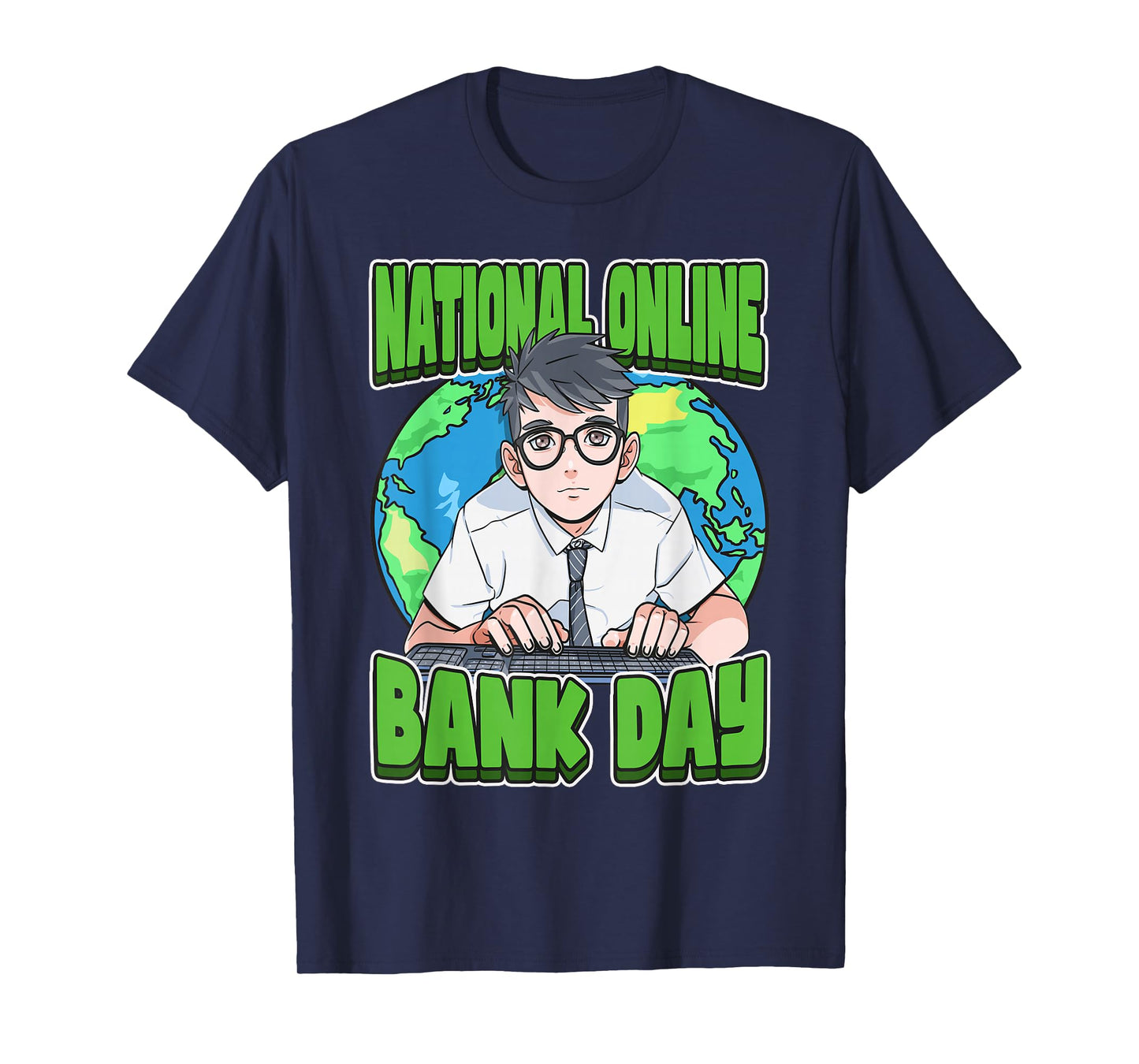 National Online Bank Day October Celebrate Banks T-Shirt