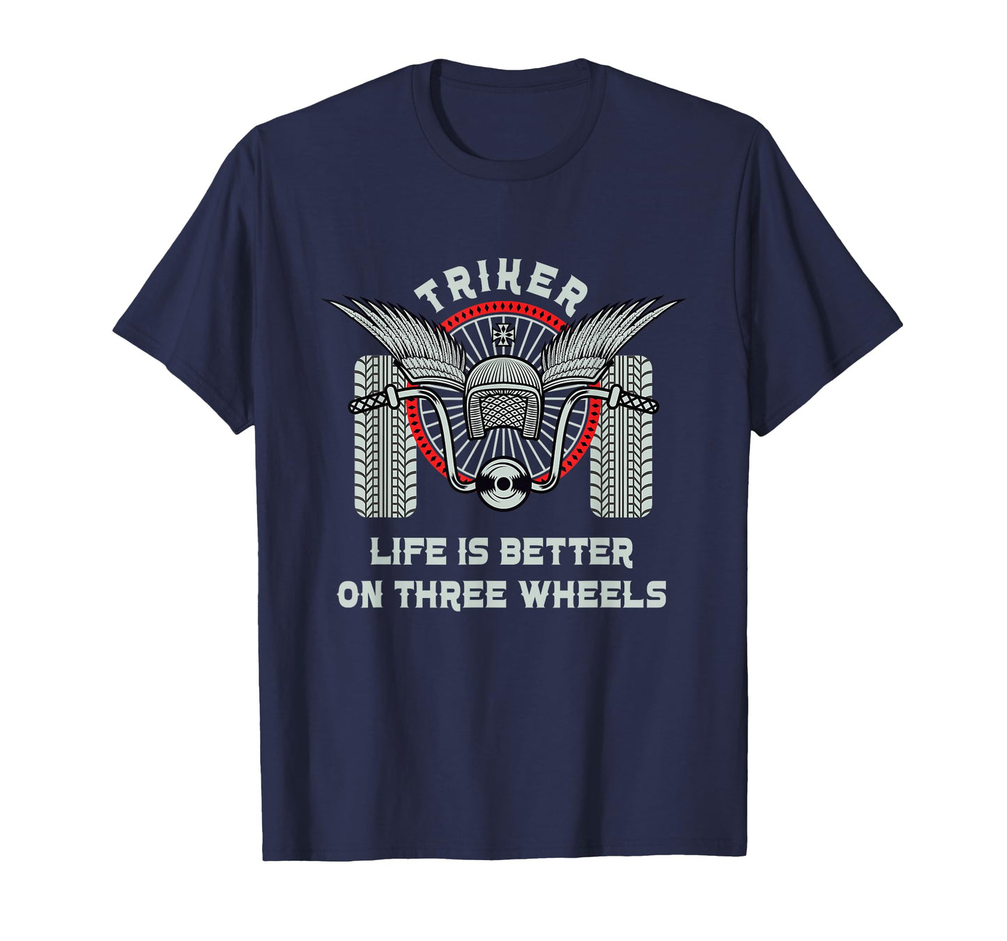 Trike Motorcycle Motortrike Three Wheels Biker Gift T-Shirt