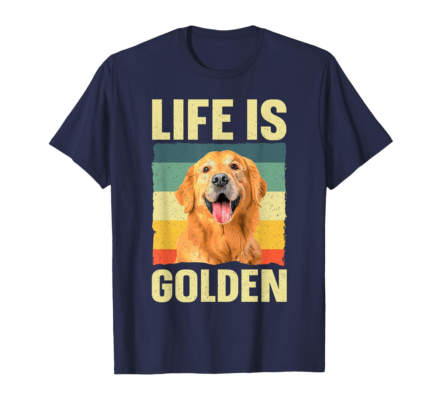 Golden Retriever Design For Men Women Golden Retriever Lover T-Shirt