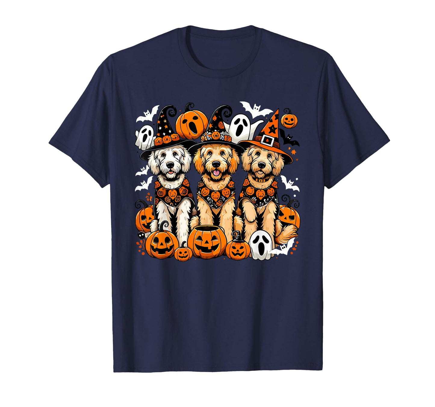 Golden Doodle Halloween Costume, Dog Ghost T-Shirt