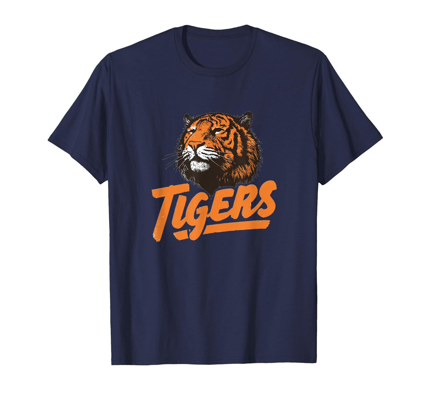 Great Tigers Look with Big Cat Head T-Shirt