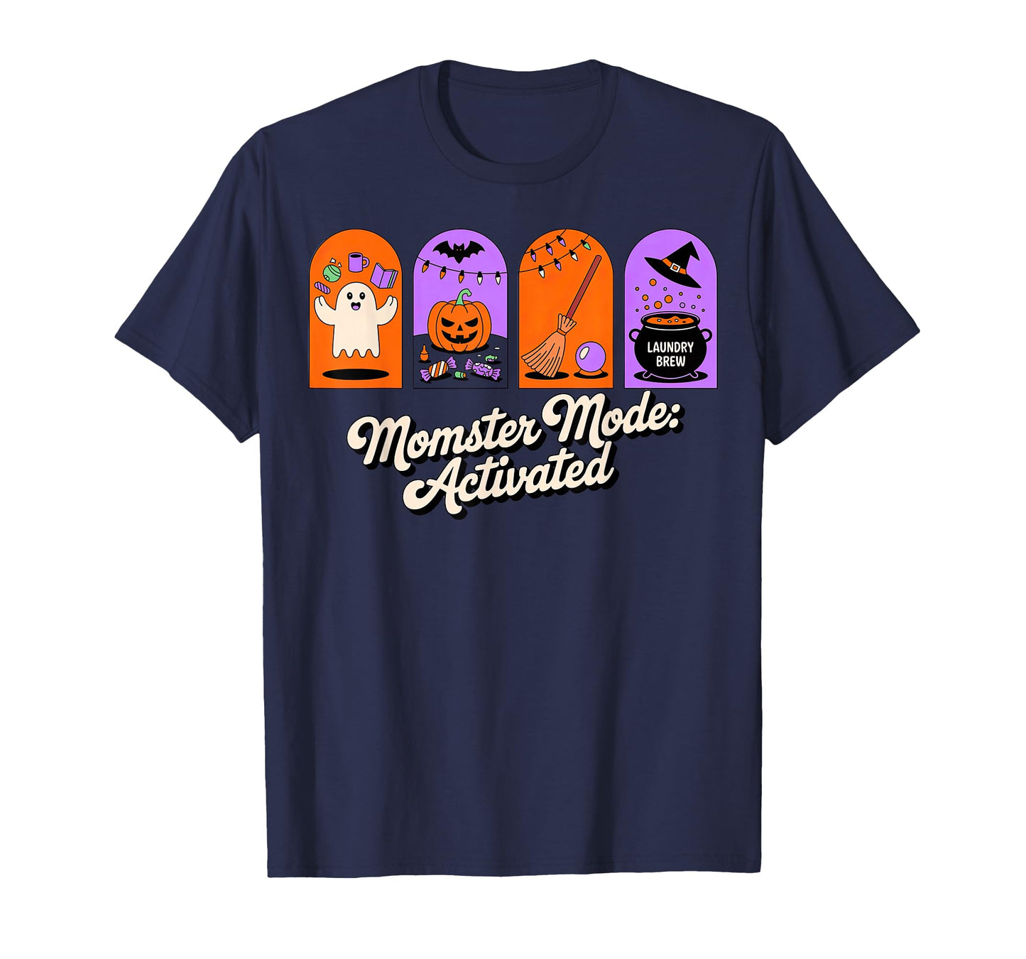 Cute Halloween Mom Momster Mode Activated T-Shirt
