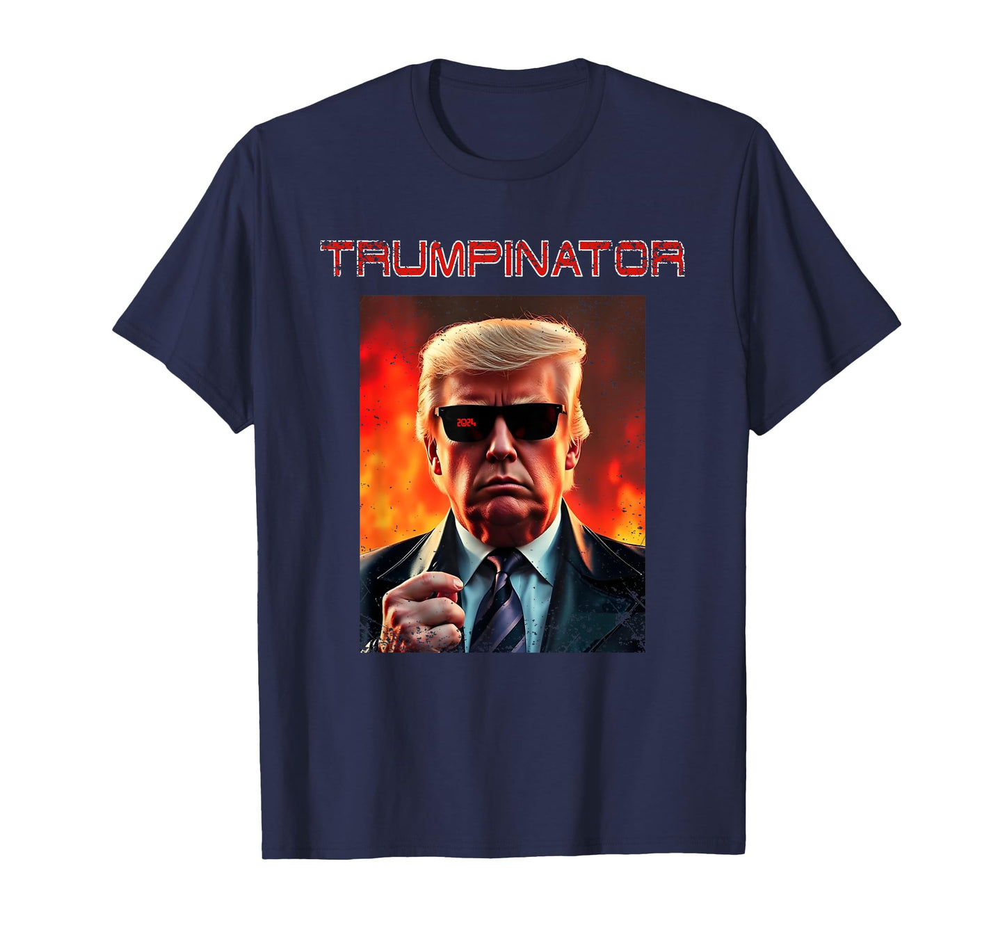 Trumpinator Starring Trump Funny President Graphic Design T-Shirt