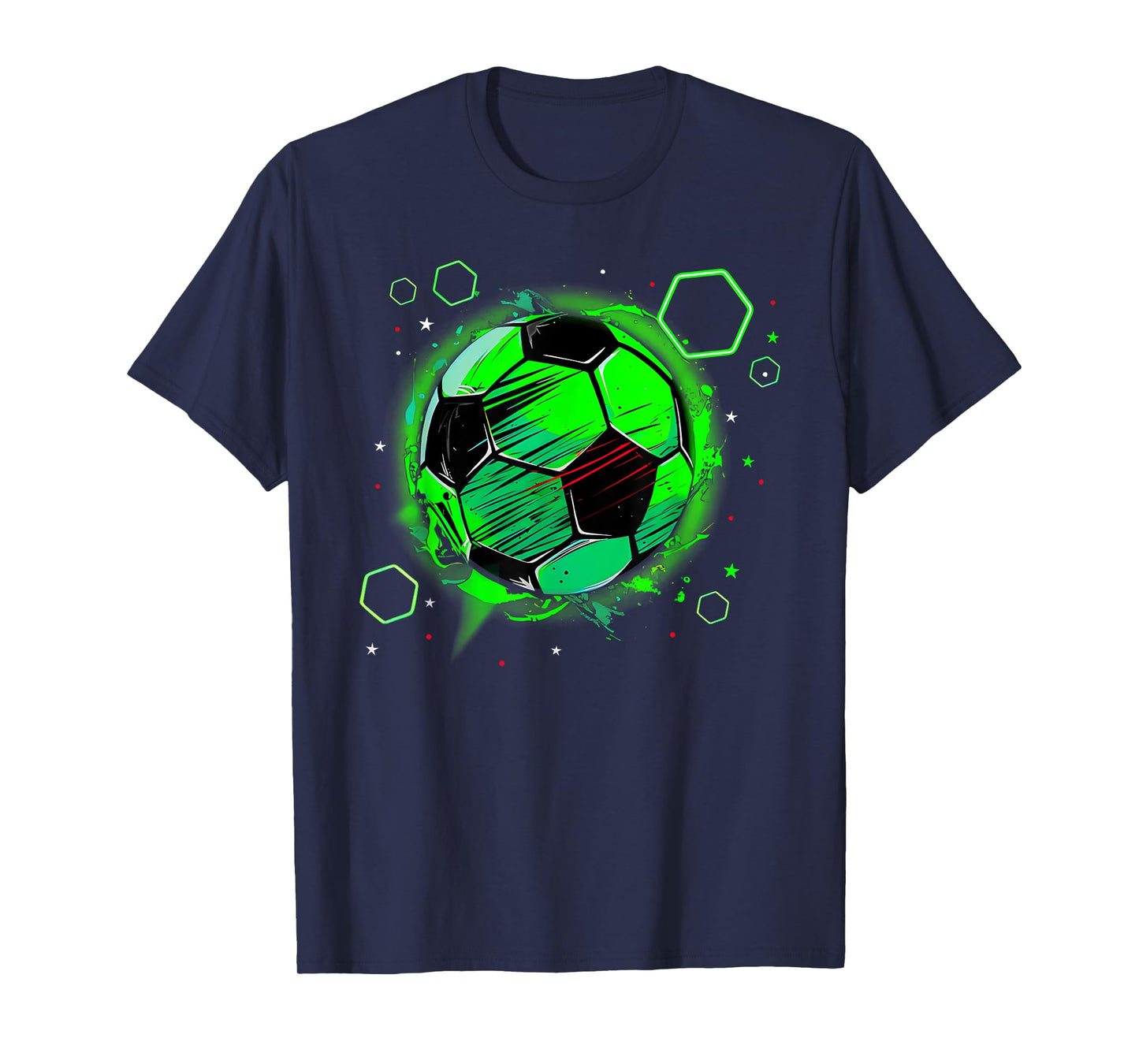 Soccer Colorful Soccer Ball T-Shirt