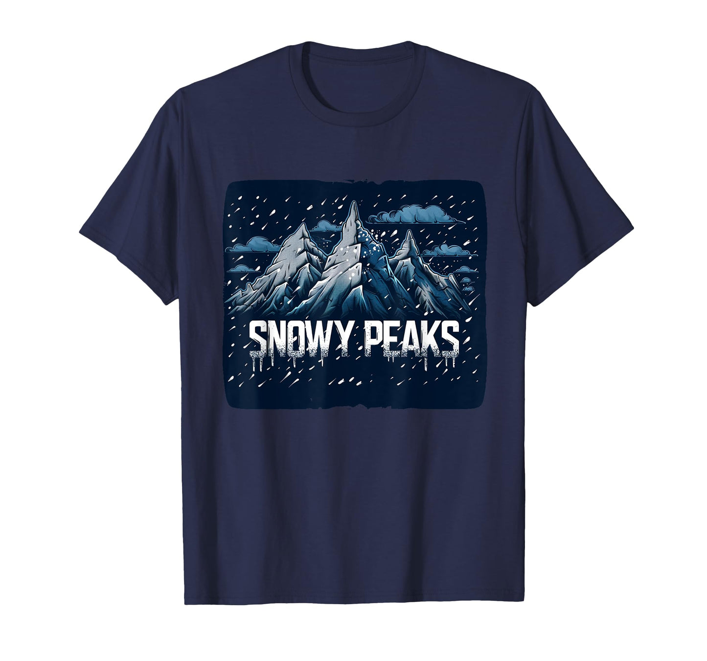 Snowy Peaks Statement for an Alpine Adventure Look T-Shirt