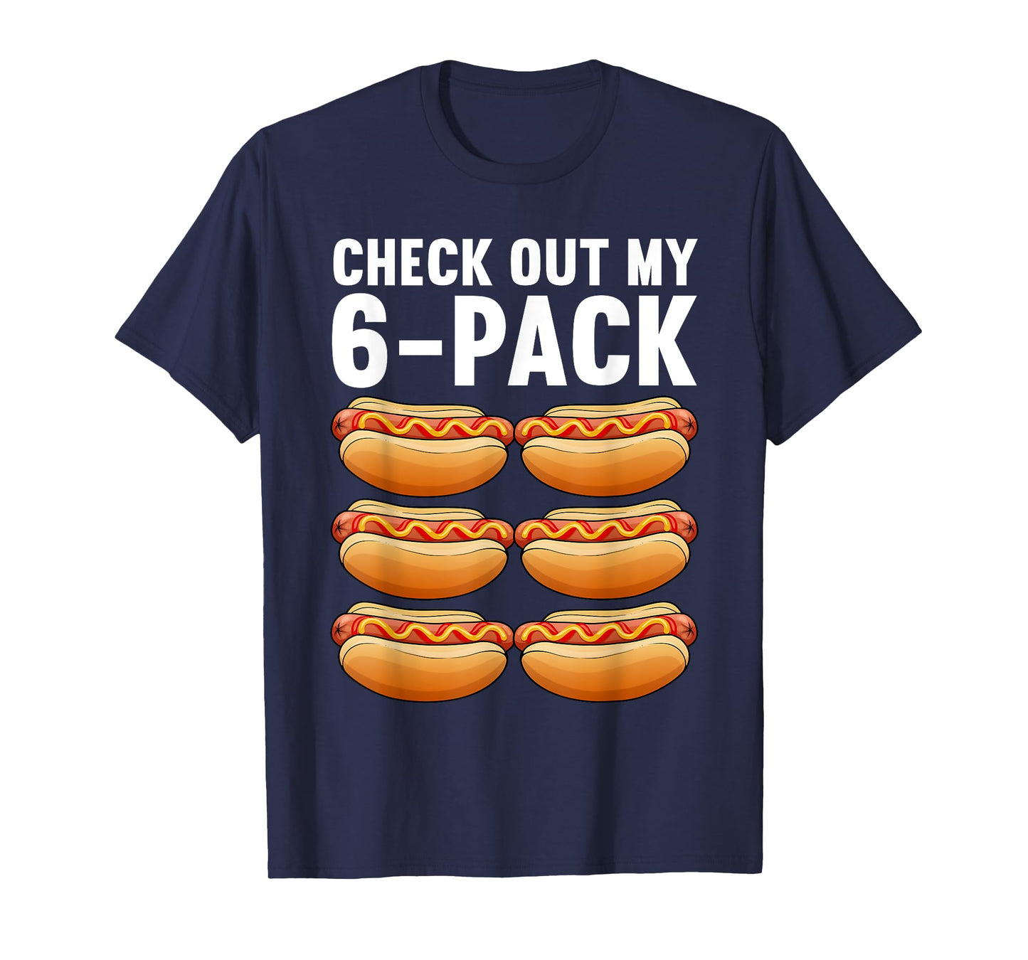 Funny Hot Dog Design for Men Women Sausage Food Hotdog Lover T-Shirt