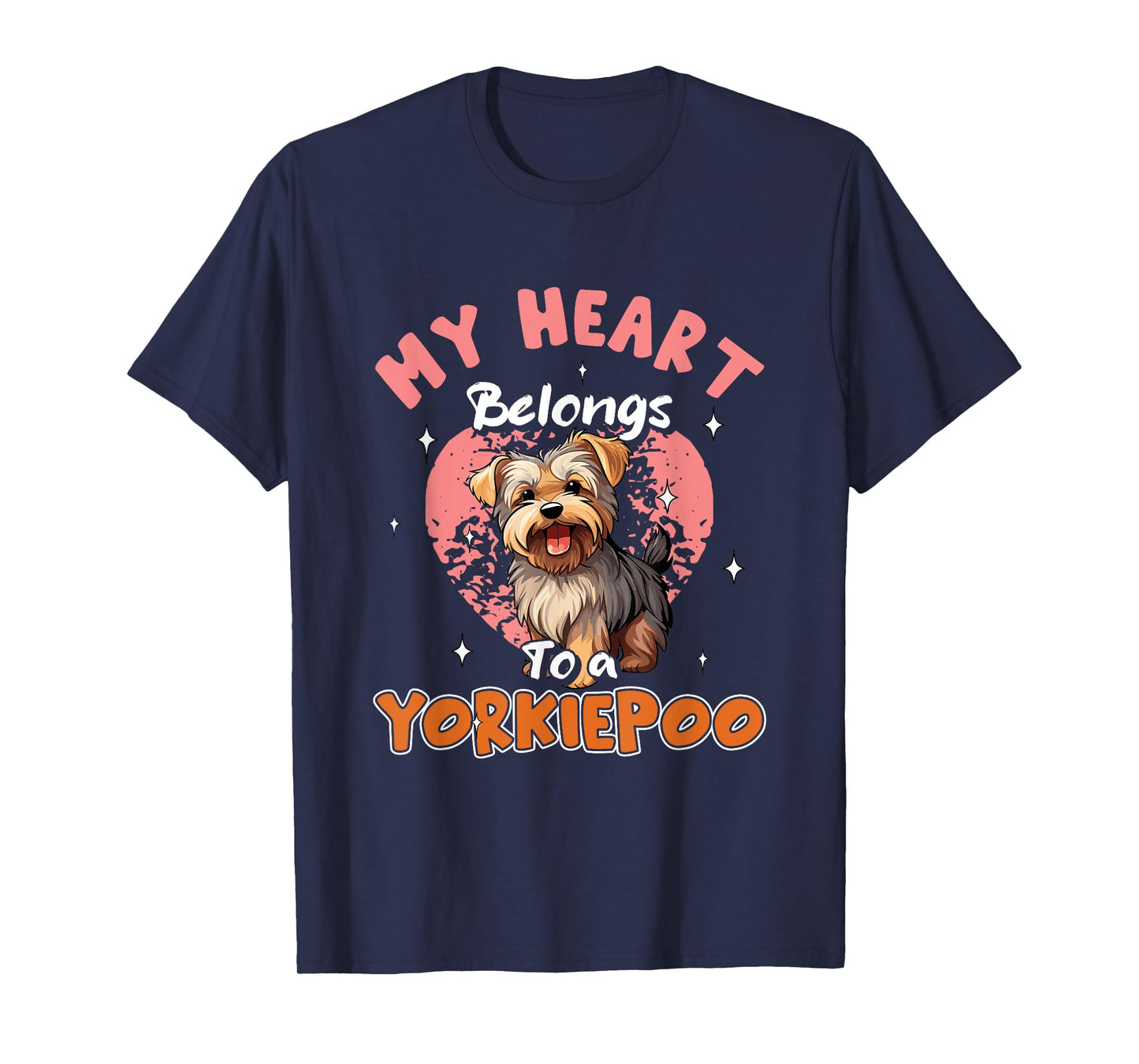 Yorkiepoo Lover Yorki Poo Dog Owner Puppy Funny Yorkipoo T-Shirt
