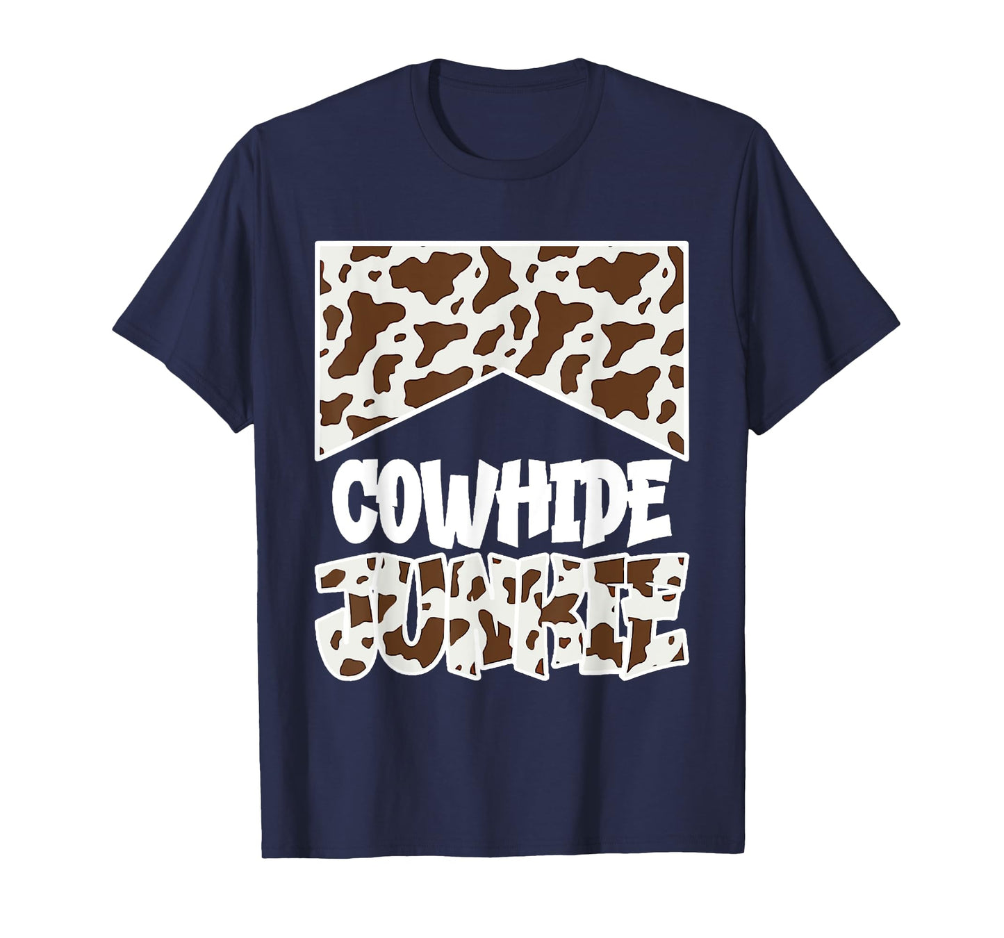 Cowhide Leopard Turquoise Junkie Western Country T-Shirt