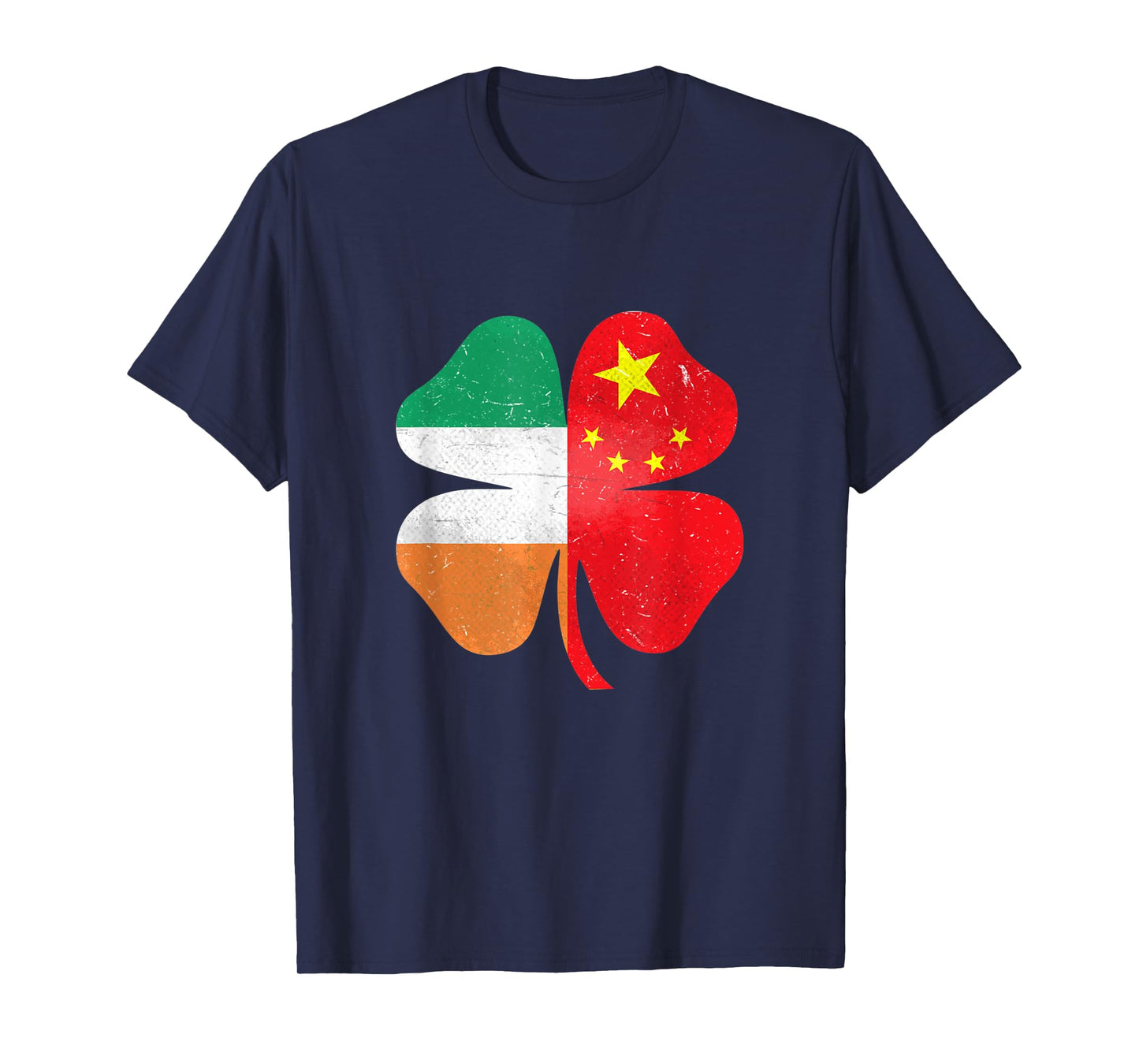 Chinese Irish Shamrock China Ireland St. Patrick's Day T-Shirt