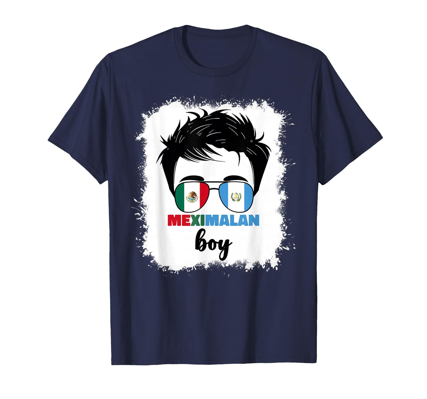 Half Mexican And Guatemalan Mexico Guatemala Boy Kids Boys T-Shirt