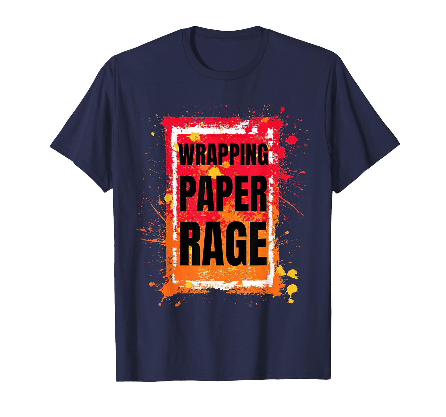 Funny Wrapping Paper Rage Statement Costume T-Shirt