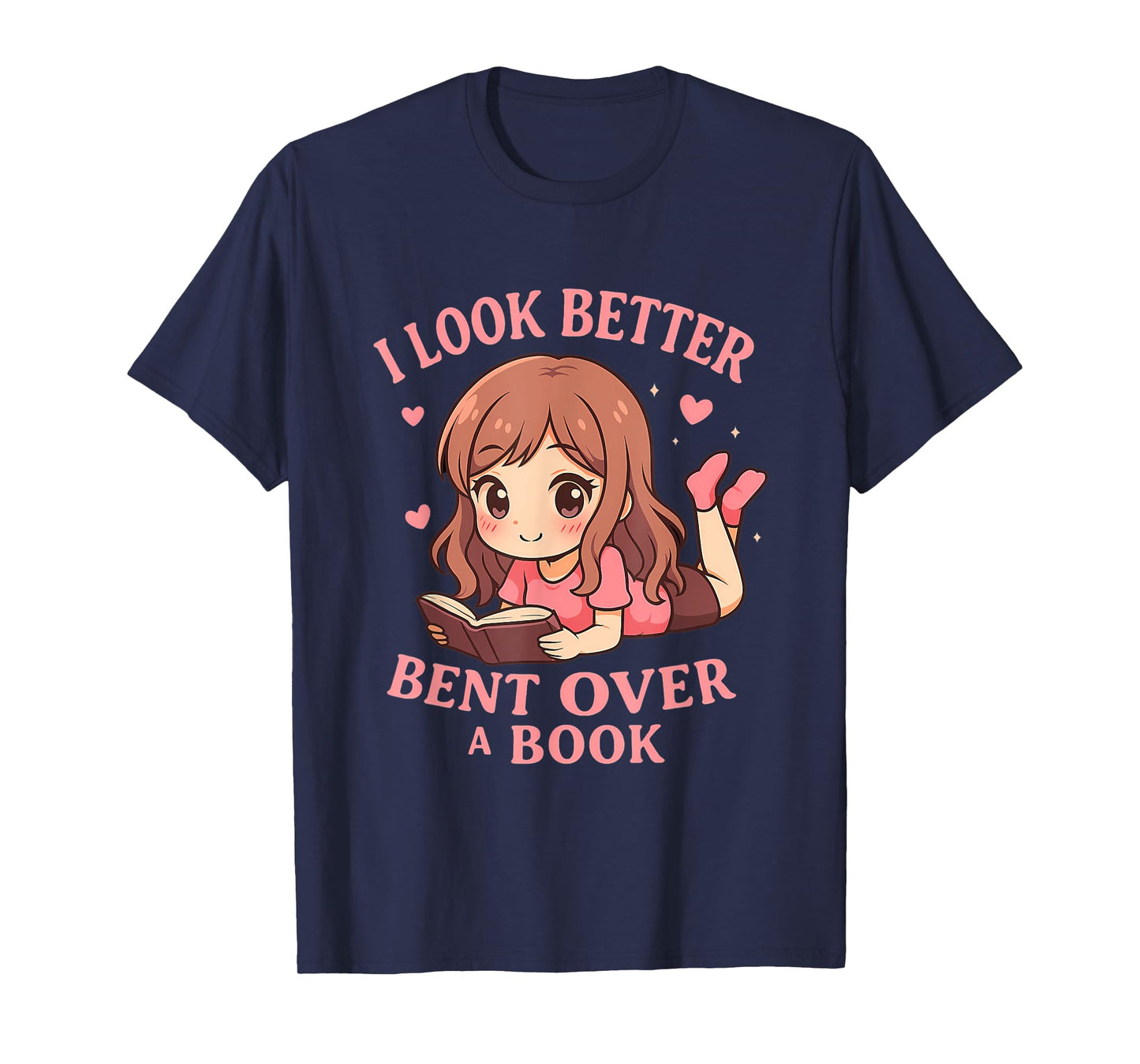 Cute Reading Outfit Funny Book Lover Tee for Women Who Read T-Shirt