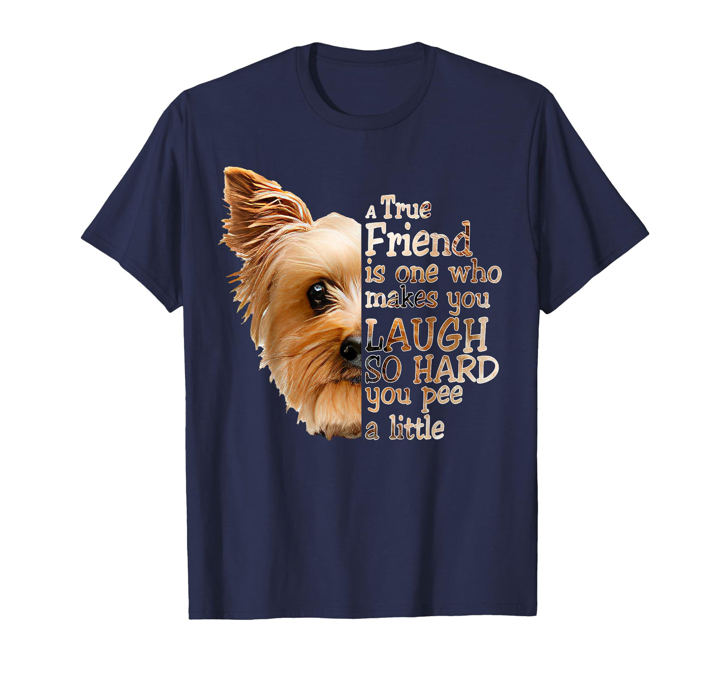A True Friend silky terrier Tshirt Gifts Dog Lover T-Shirt