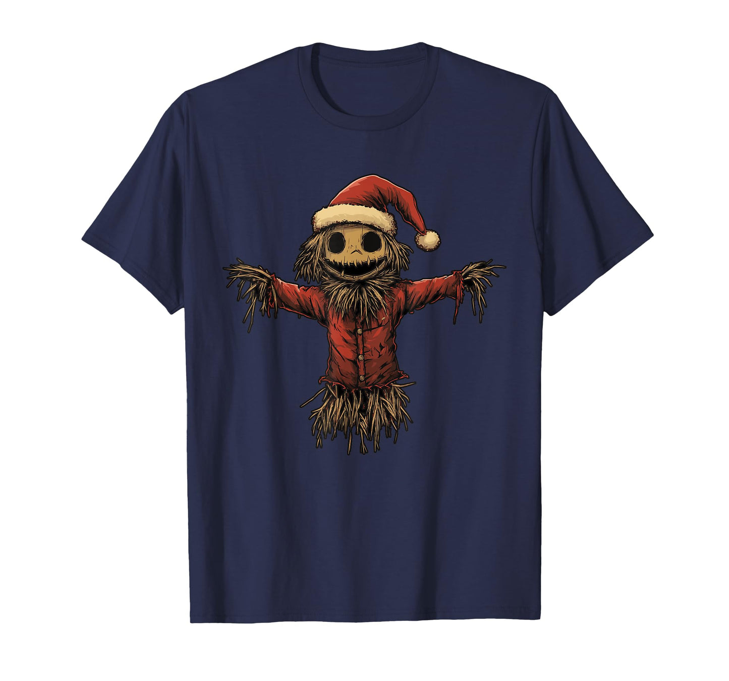 Funny Christmas Scarecrow T-Shirt