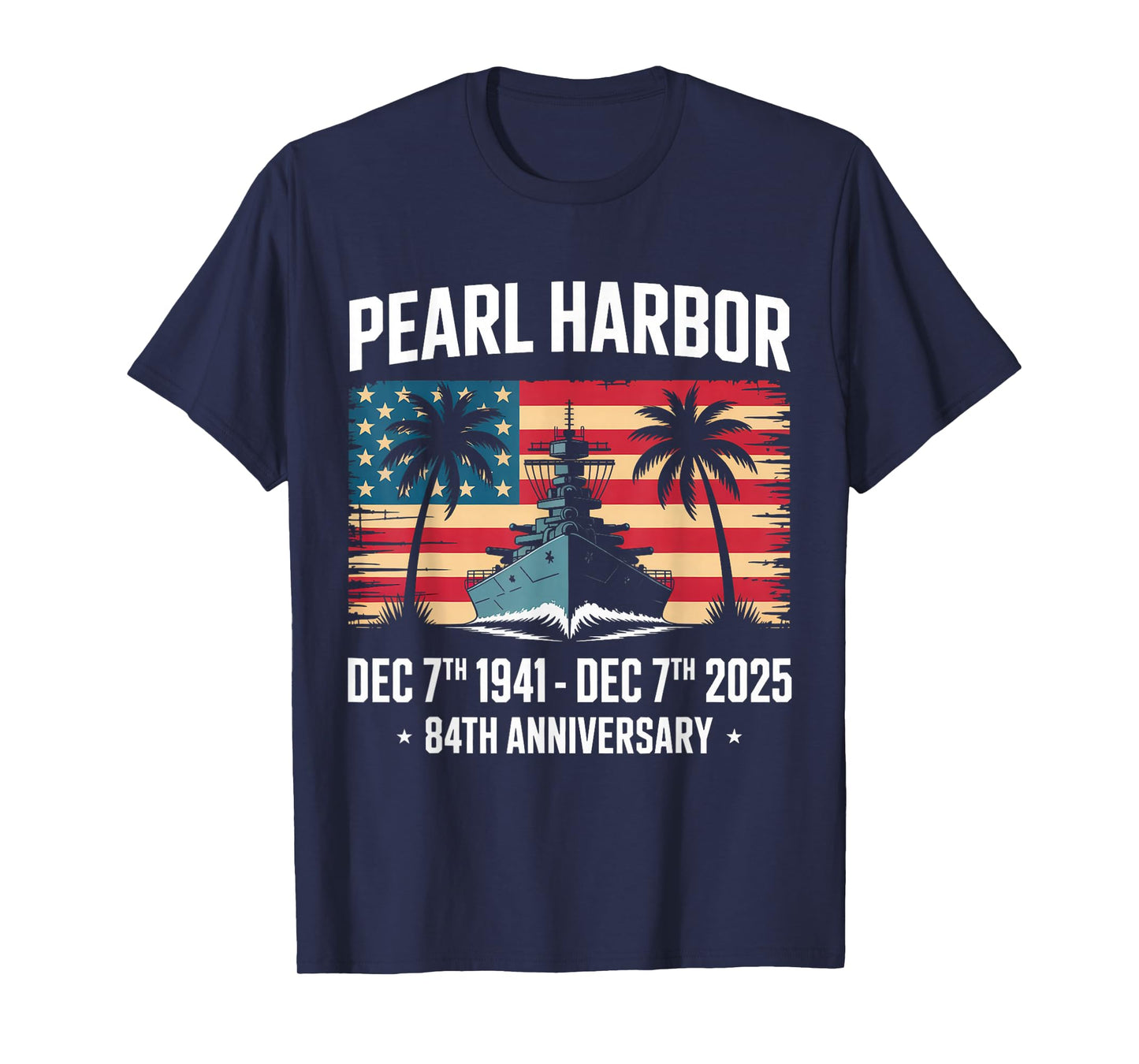 Remember Pearl Harbor Memorial Day December 7th 1941 T-Shirt