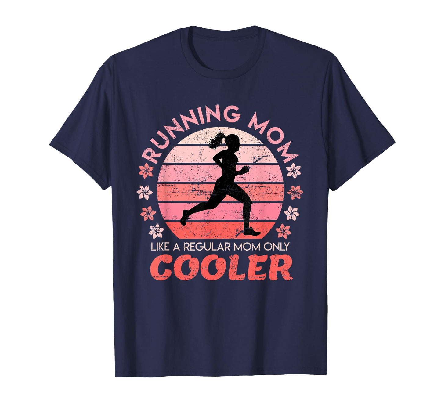 Running Mom Mother Ladies Marathon Run Half marathon T-Shirt