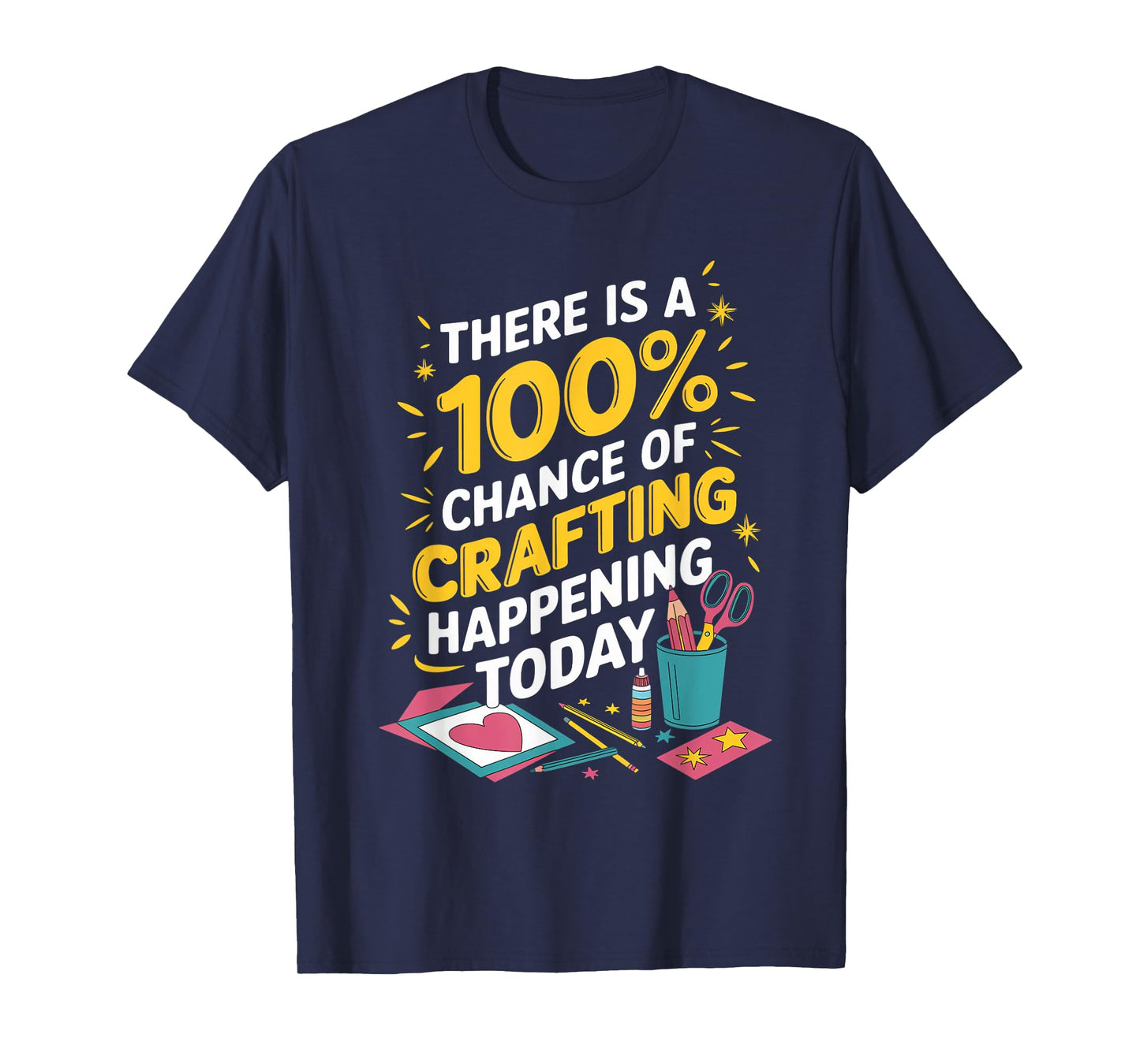 Chance Of Crafting Cardmaking Crafter Scrapbook Card Maker T-Shirt