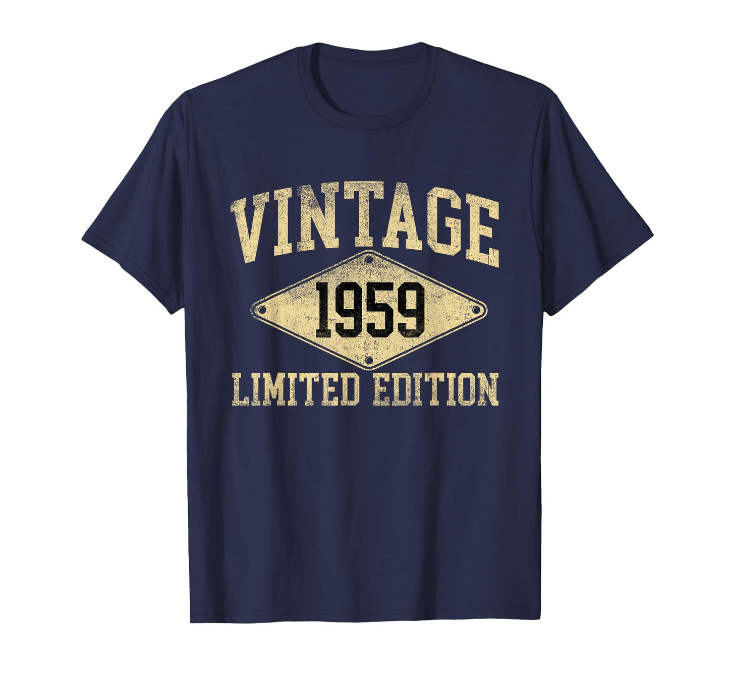 Vintage 1959 Limited Edition Year Of Birth Birthday T-Shirt
