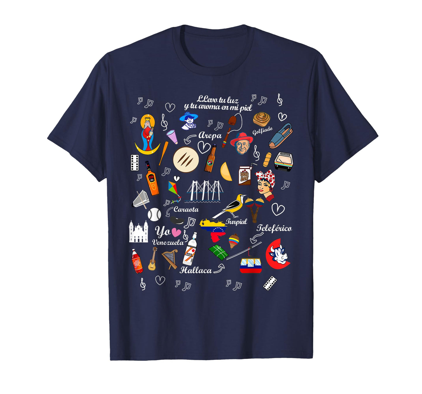 I Am a Proud Venezuelan Black T-Shirt
