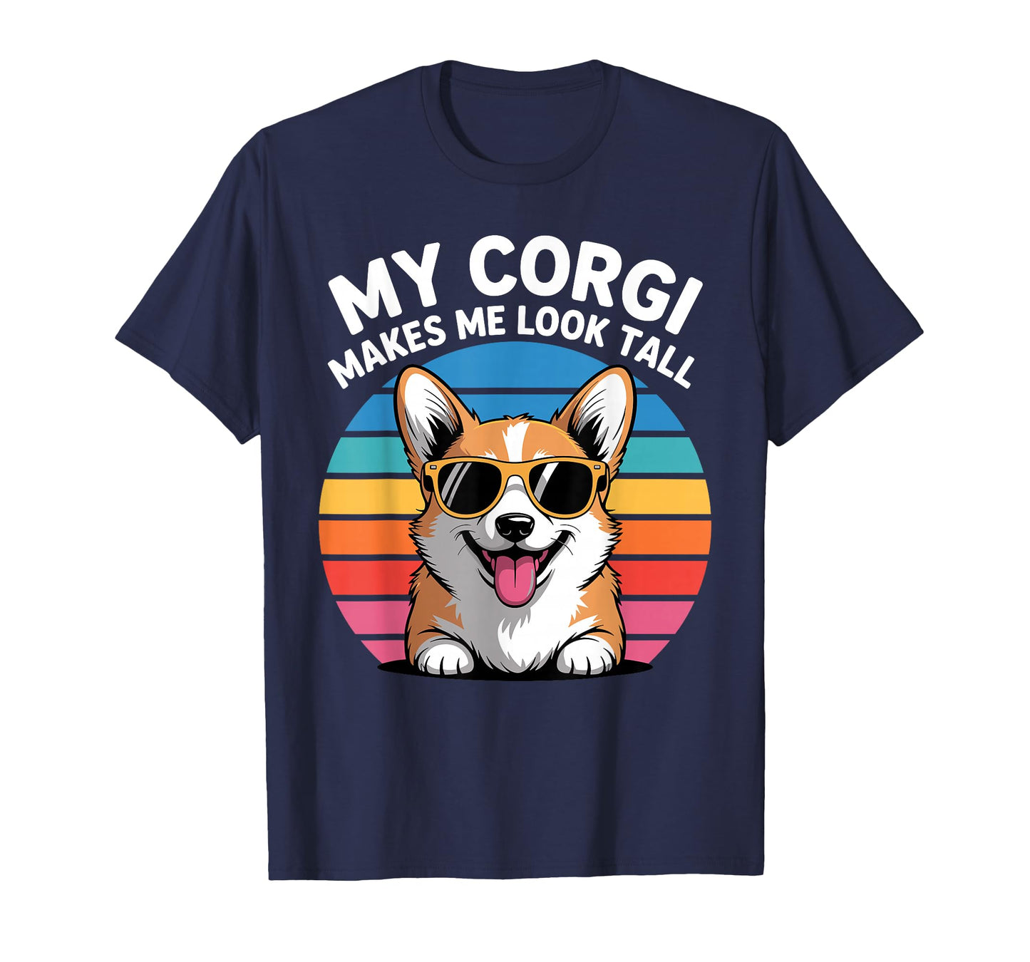 Funny Corgi Design for Men Women Kids Pet Dog Corgi Lovers T-Shirt