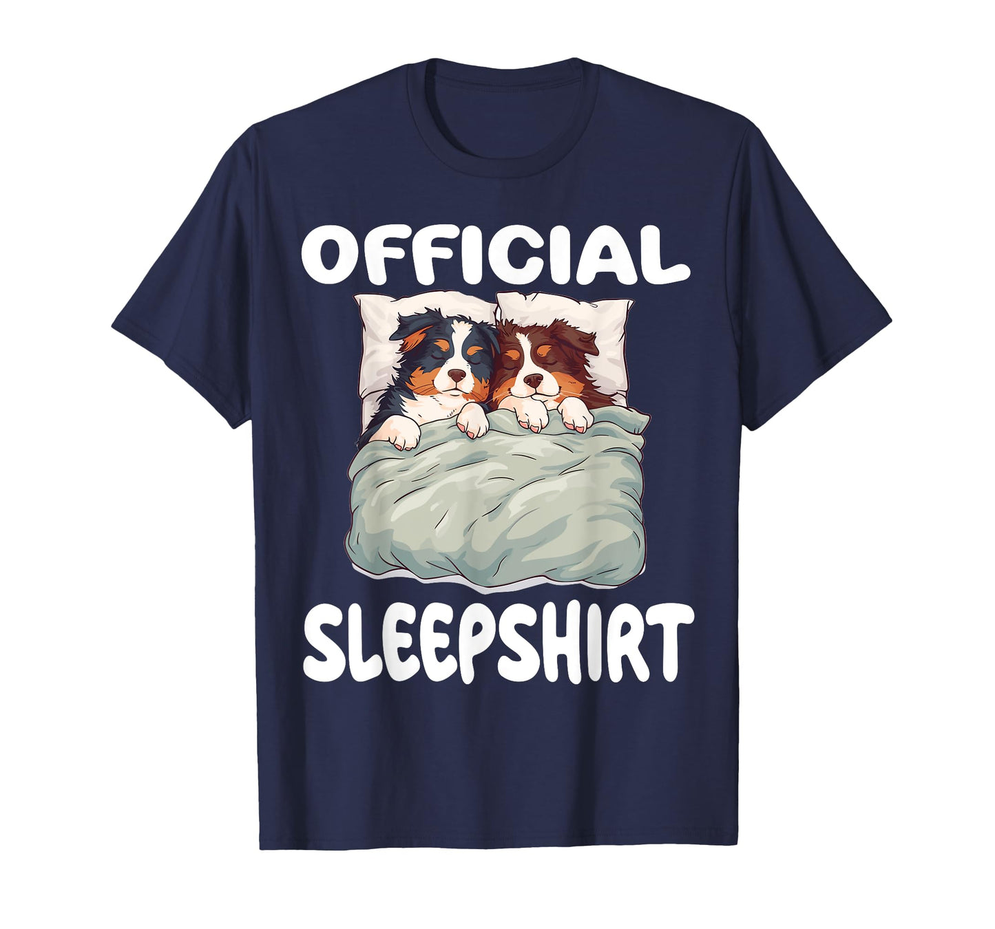 Australian Shepherd Dog Official Sleepshirt Pajamas Men Women Girls Kids T-Shirt