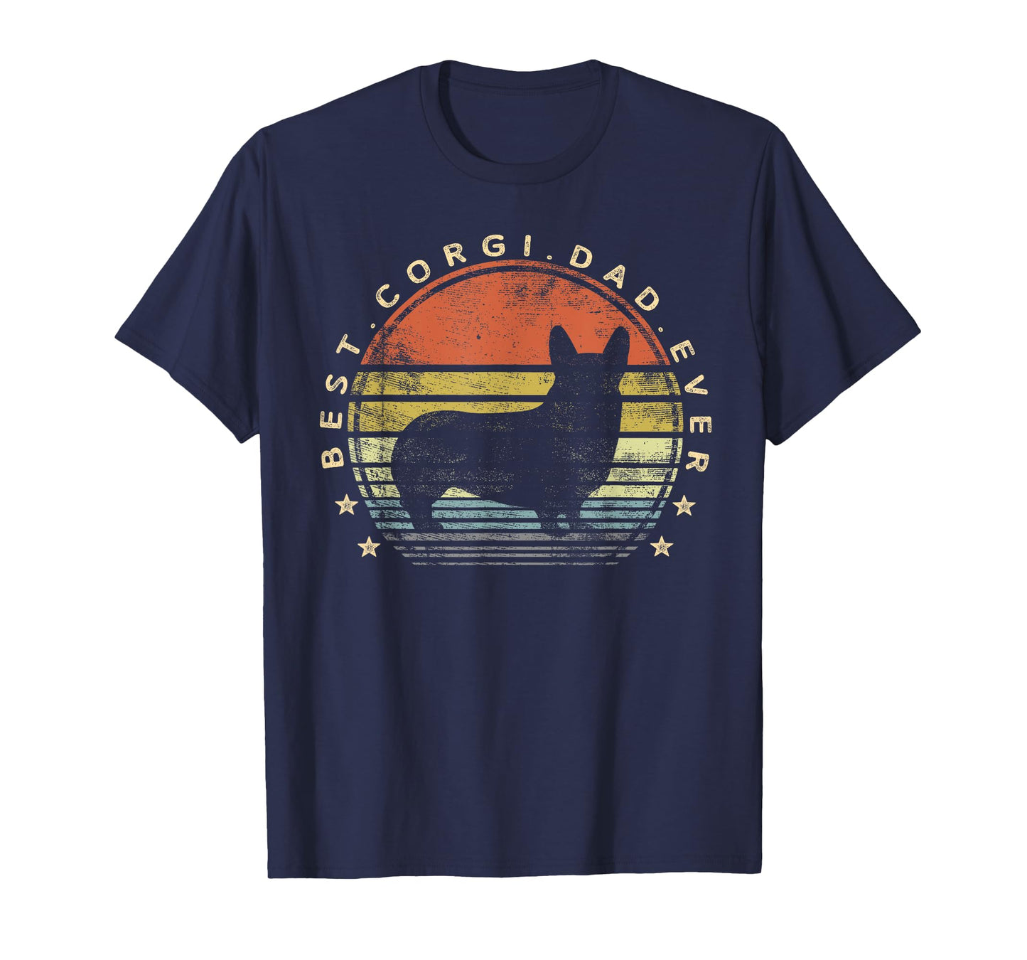 Best Corgi Dad Ever Daddy Gifts Dog Lover Owner Men Kids T-Shirt