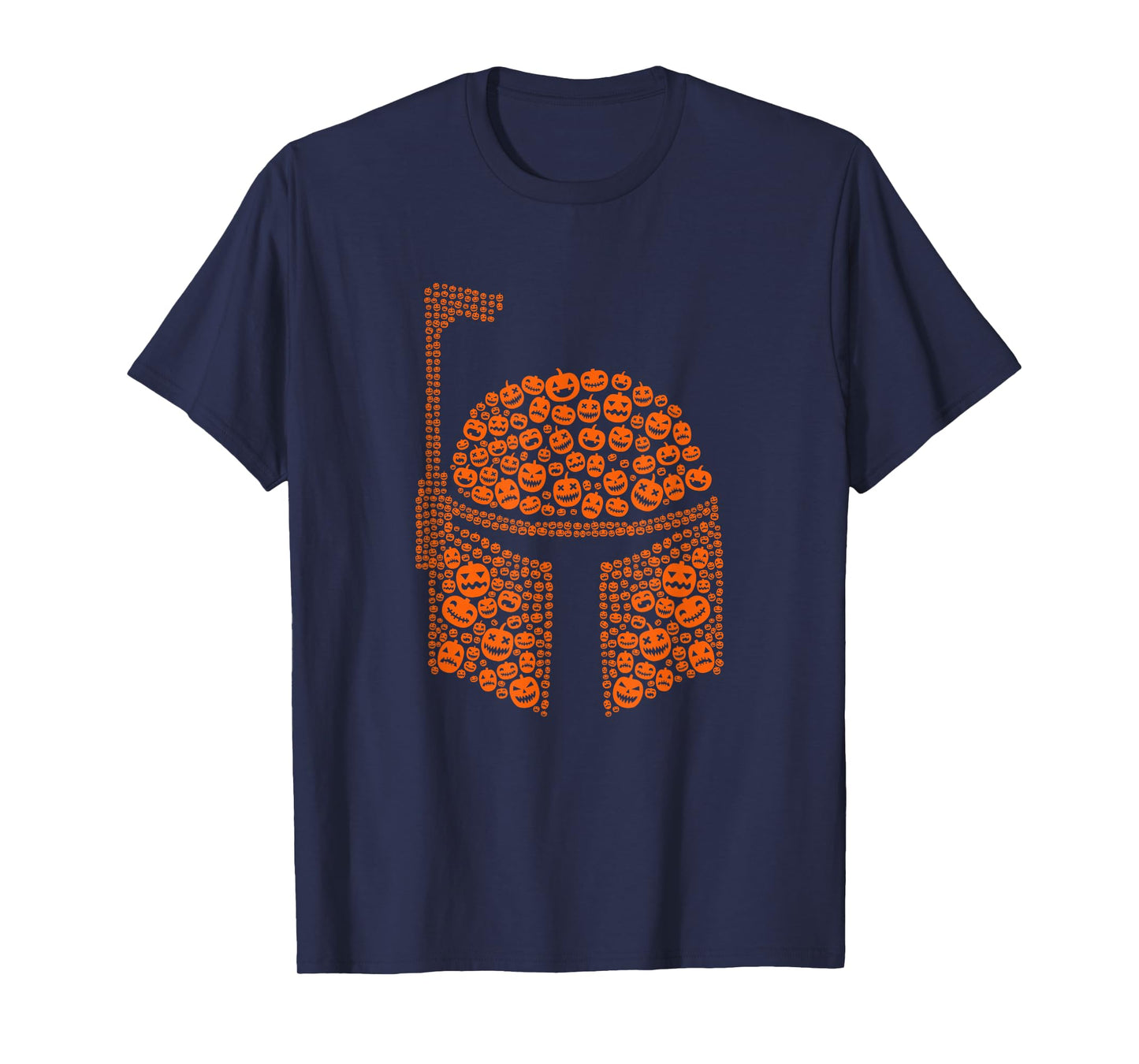 Star Wars Halloween Boba Fett Big Face T-Shirt
