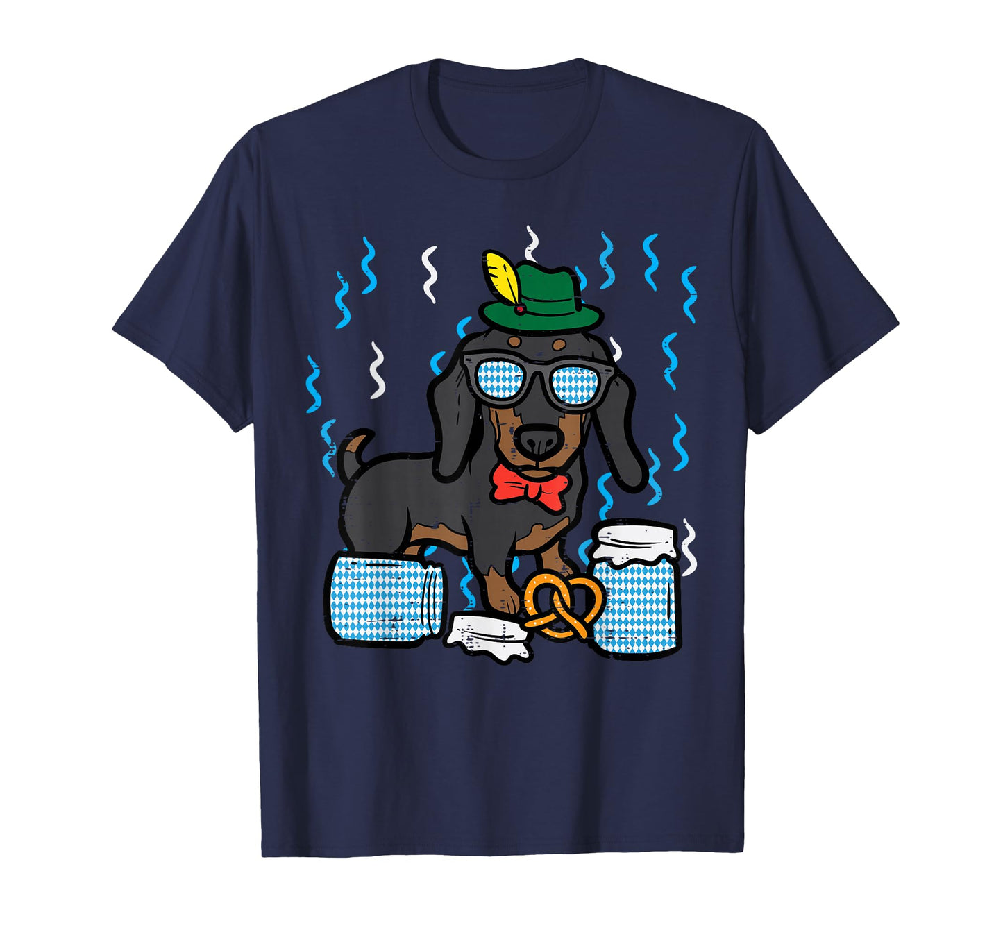 Oktoberfest German Dachshund Dog Owner Doxie Kids Women Men T-Shirt