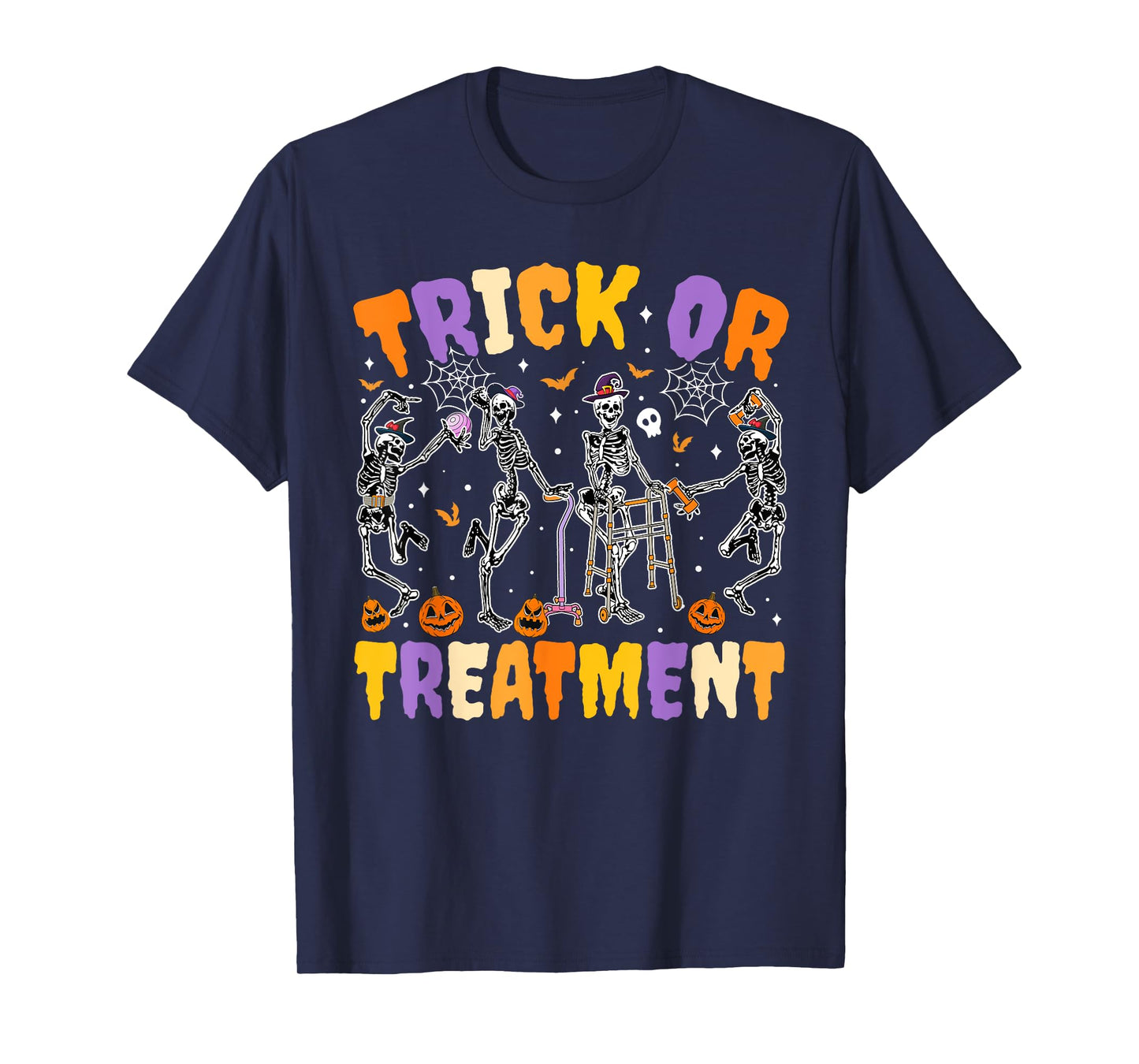 Halloween Trick Or Treatment PT Physical Therapy Therapist T-Shirt