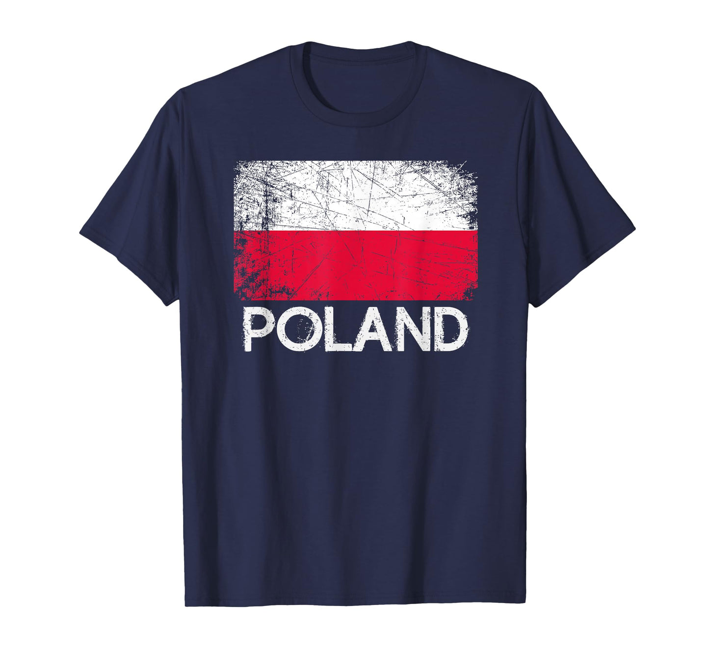 Polish Flag | Vintage Made In Poland Polska Gift T-Shirt