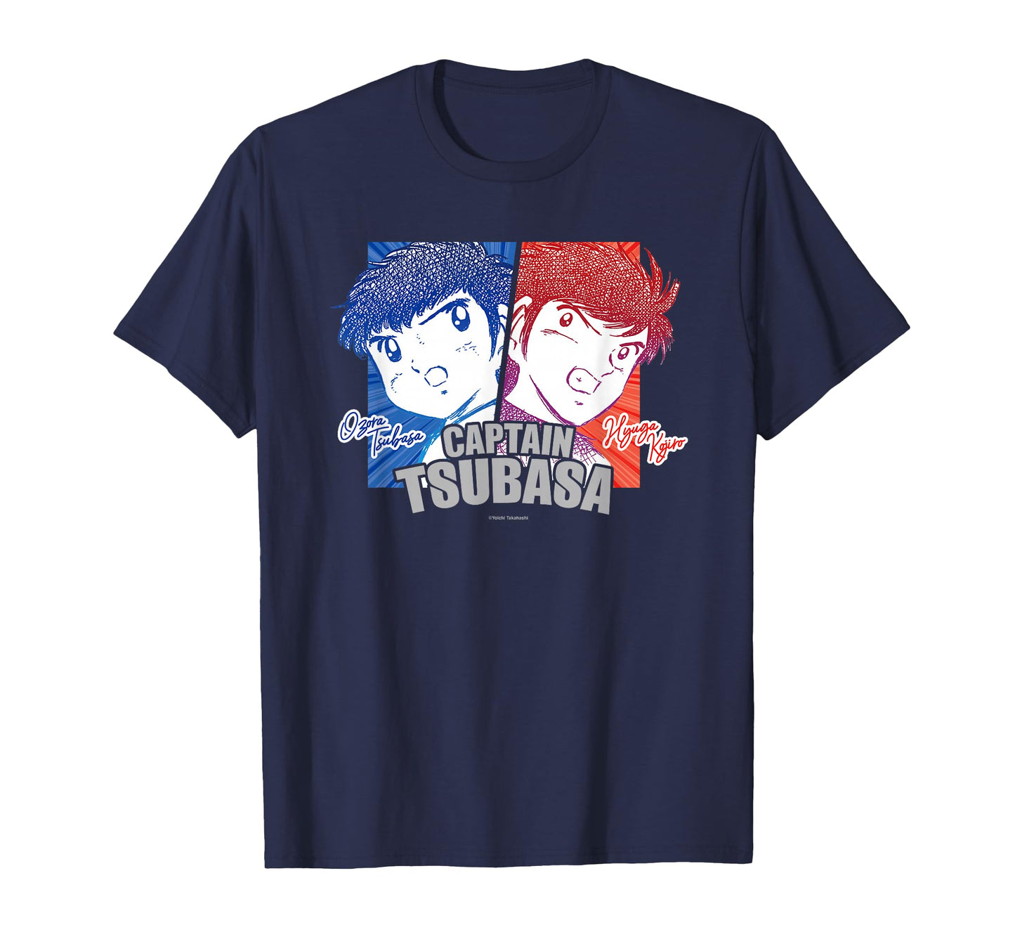 Captain TSUBASA Tsubasa Ozora＆Kojirou Hyuuga T-Shirt