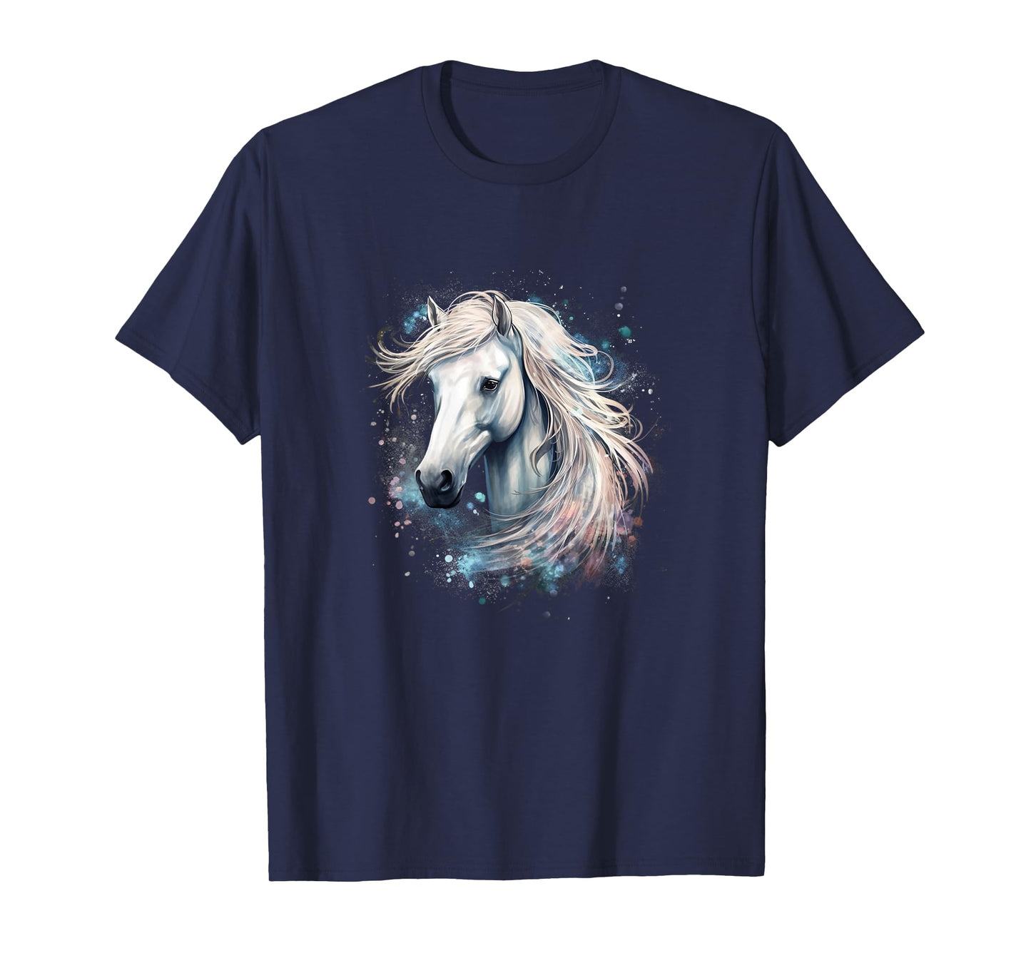 Horse Clothing For Women And Girls Colorful Horse T-Shirt