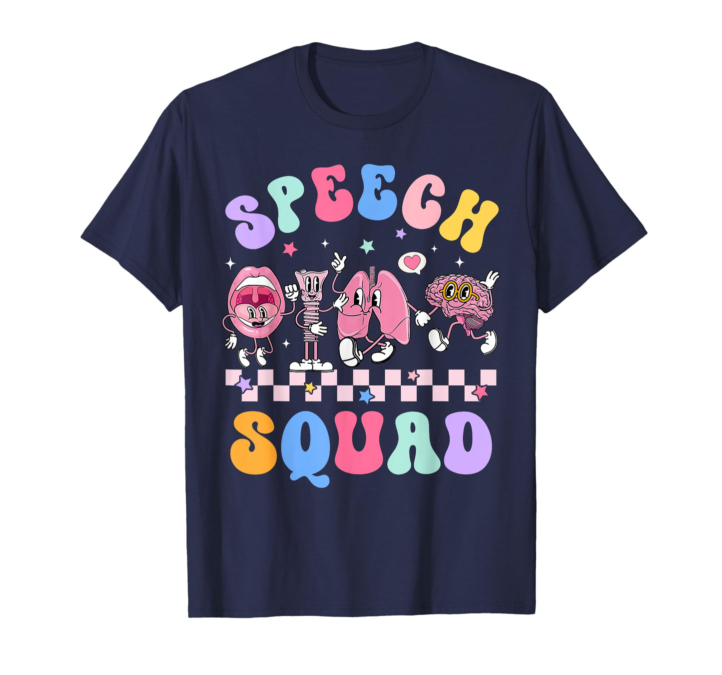 SLP Speech Squad Therapy Speech Language Pathologist T-Shirt