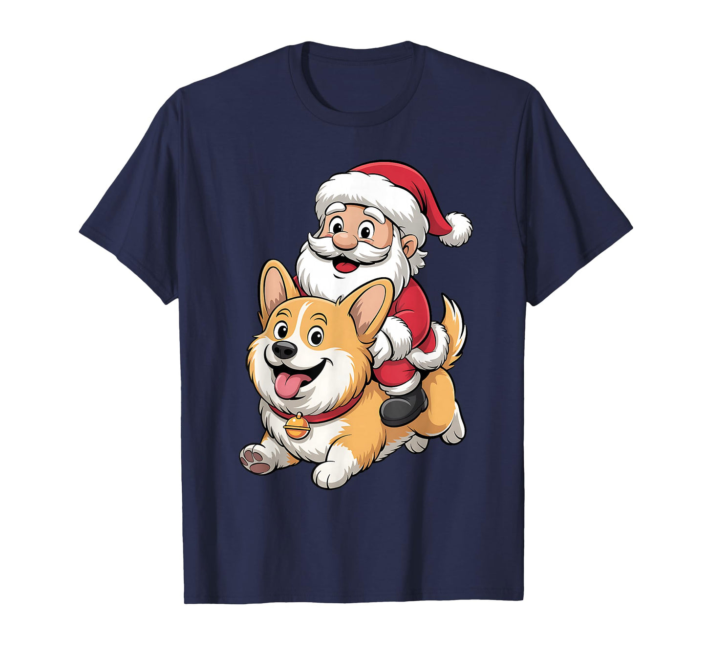 Corgi Dog Lover Kids Men Women Corgi Christmas Pajama T-Shirt
