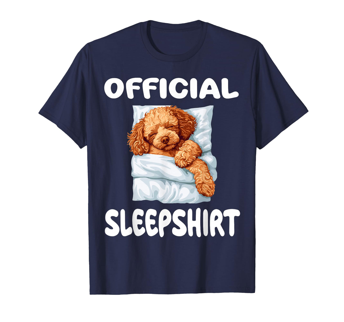 Toy Poodle Dog Official Sleepshirt Pajamas Nightgown T-Shirt