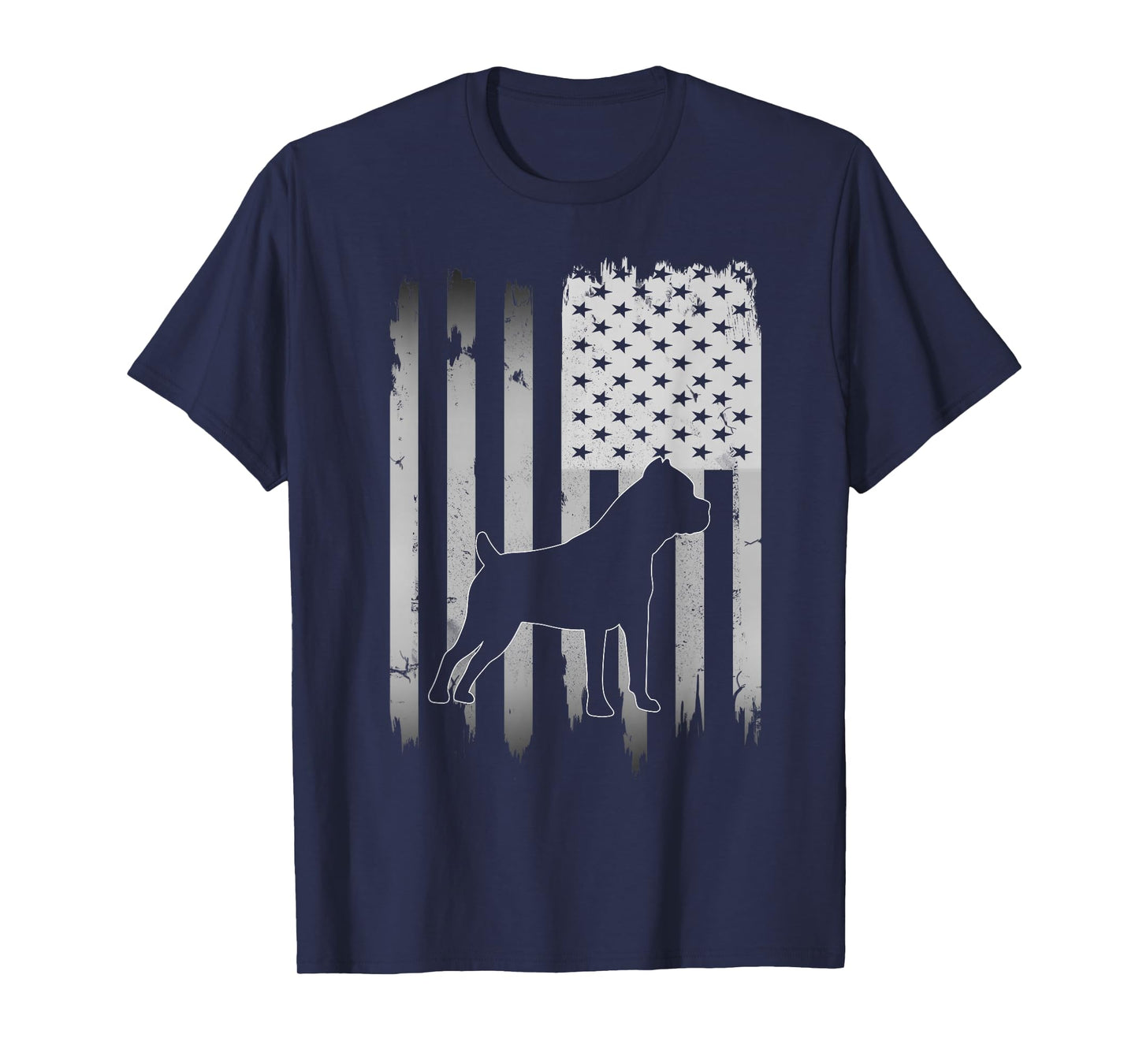 Cane Corso Dog USA American Flag 4th of July Patriotic Gift T-Shirt