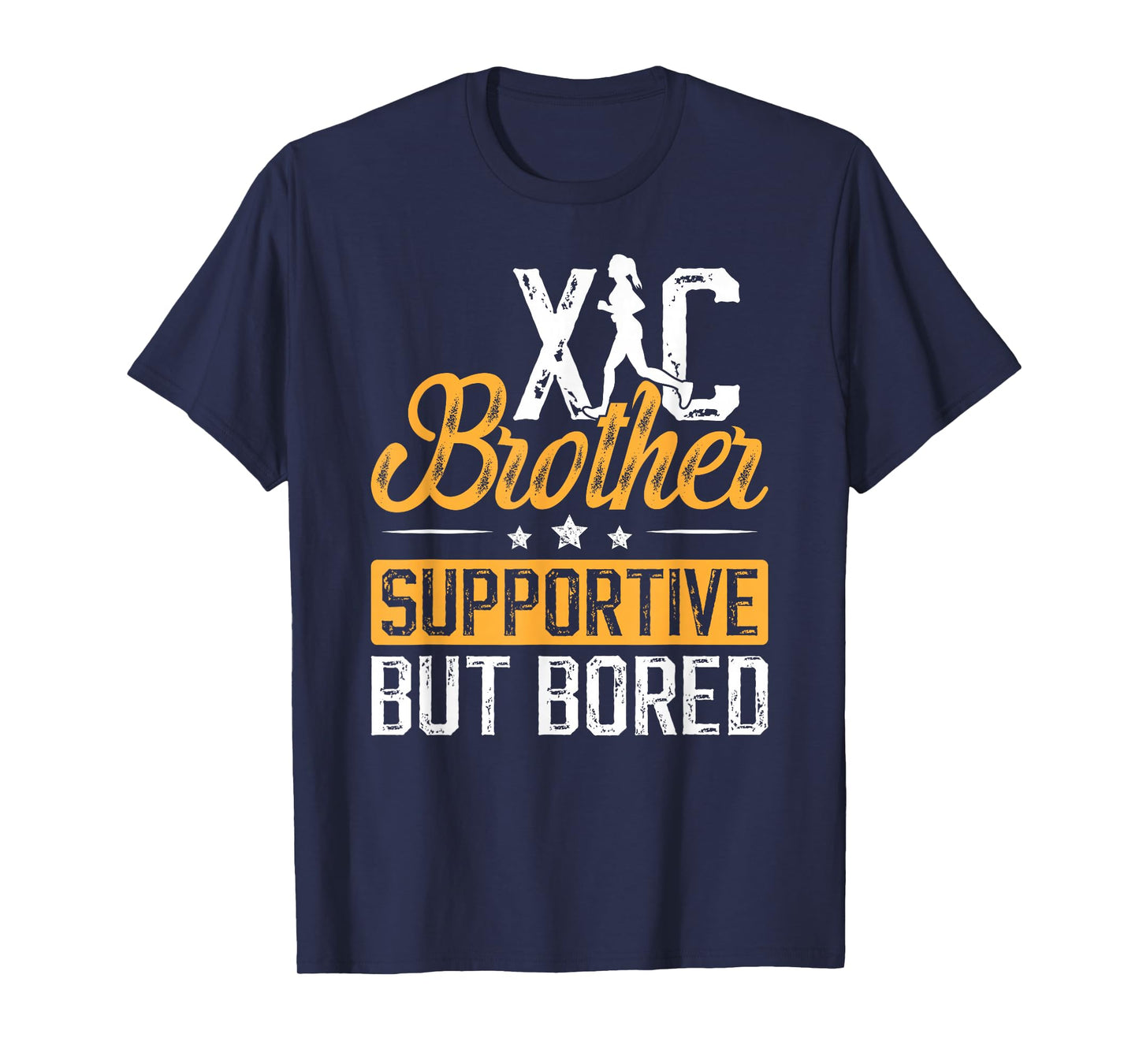 XC Brother Supportive Cross Country Brother XC Runner Bro T-Shirt