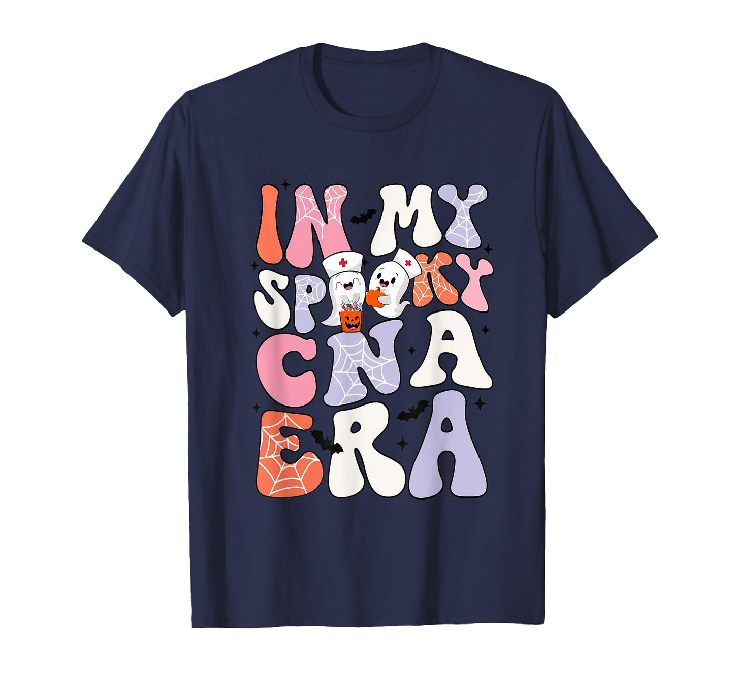 In My Spooky CNA Era Halloween Certified Nursing Assistants T-Shirt