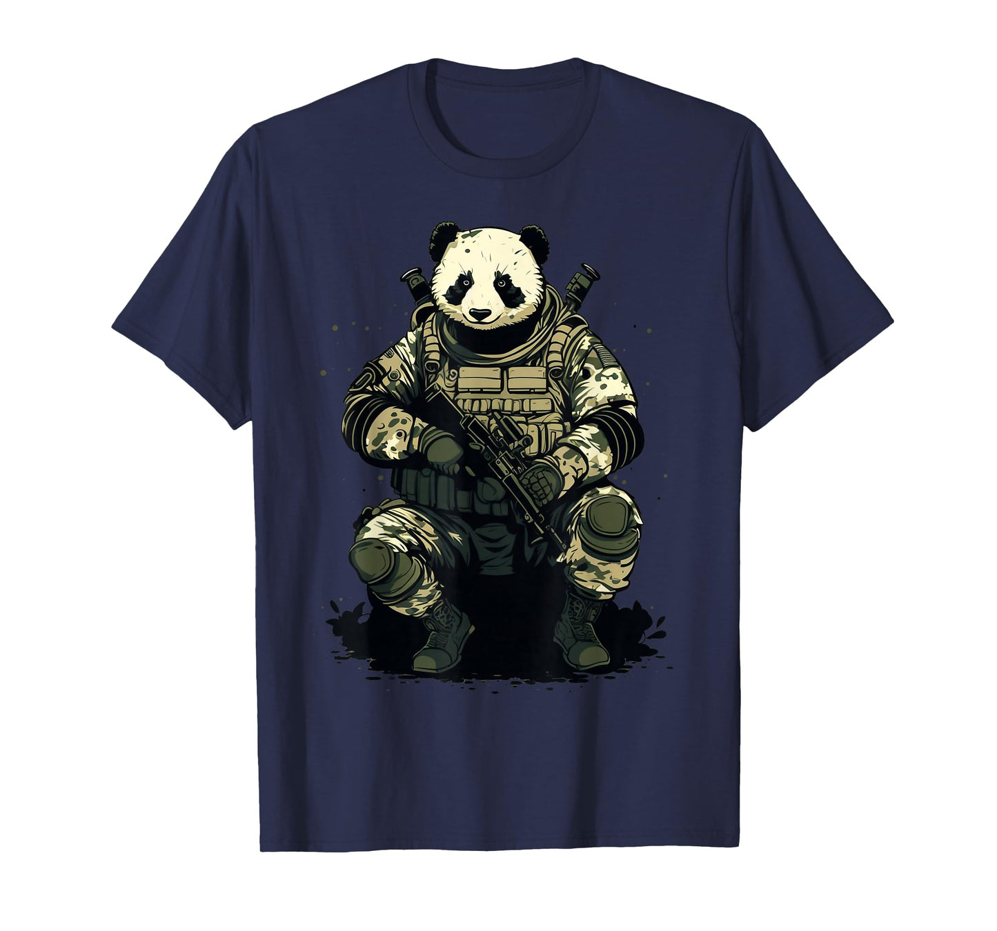 Soldier Panda Army Military Panda T-Shirt