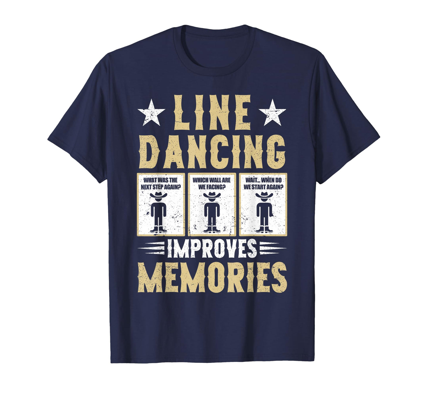 Line Dancing Funny Line Dance T-Shirt