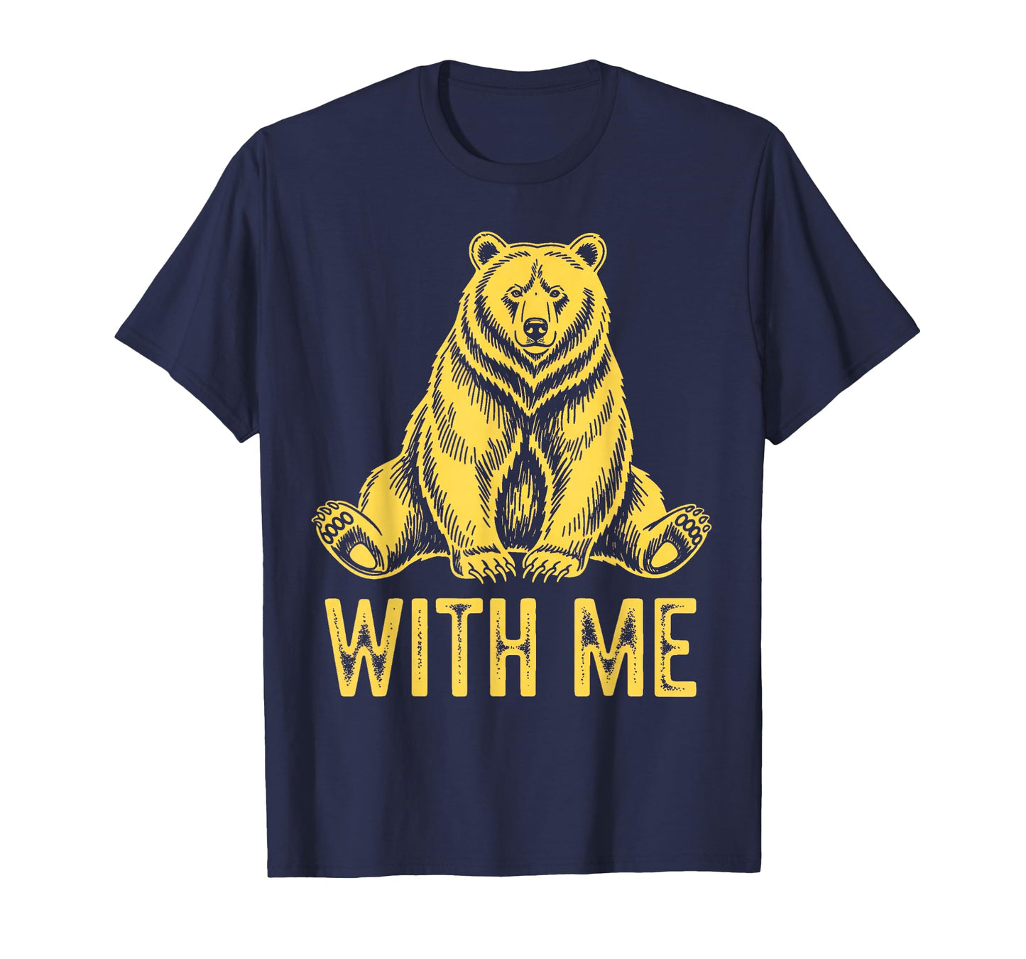 Cute Bear Bear with Me Vintage Tops Vintage Tees T-Shirt