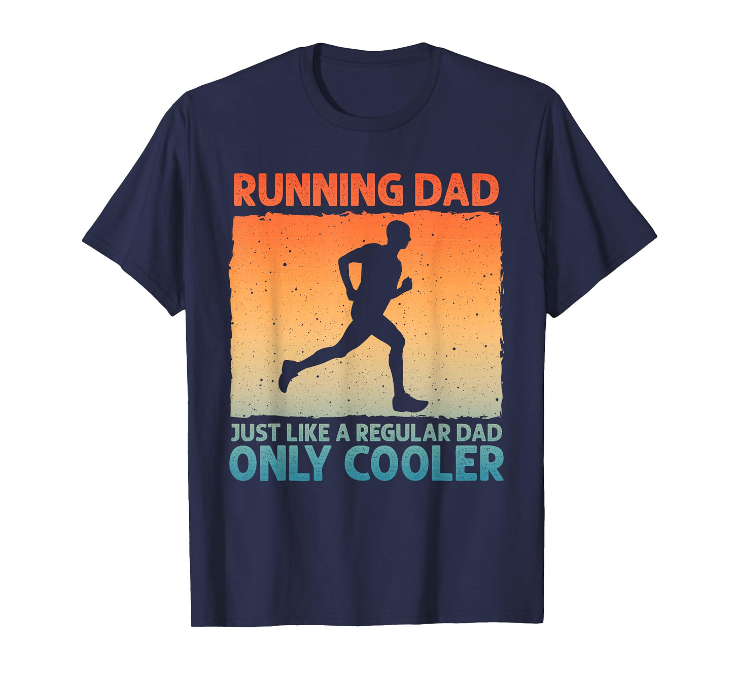 Funny Running For Men Dad Marathon Runner Coach Marathoner T-Shirt