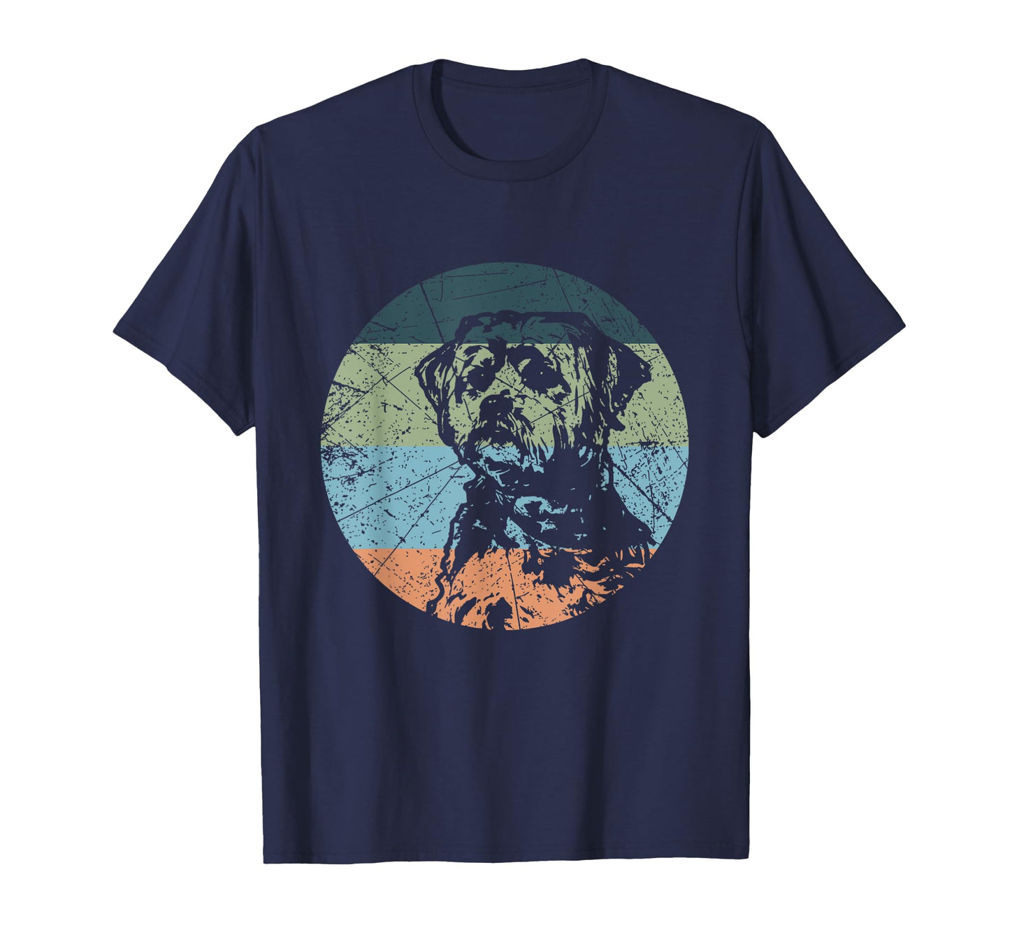 Retro Dog Silhouette - Vintage Shorkie T-Shirt