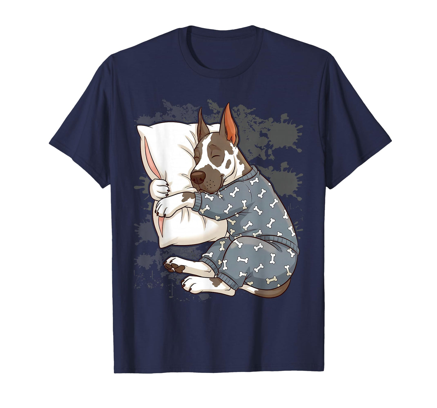 Funny Sleepy Great Dane Pajama Men Women Kids T-Shirt