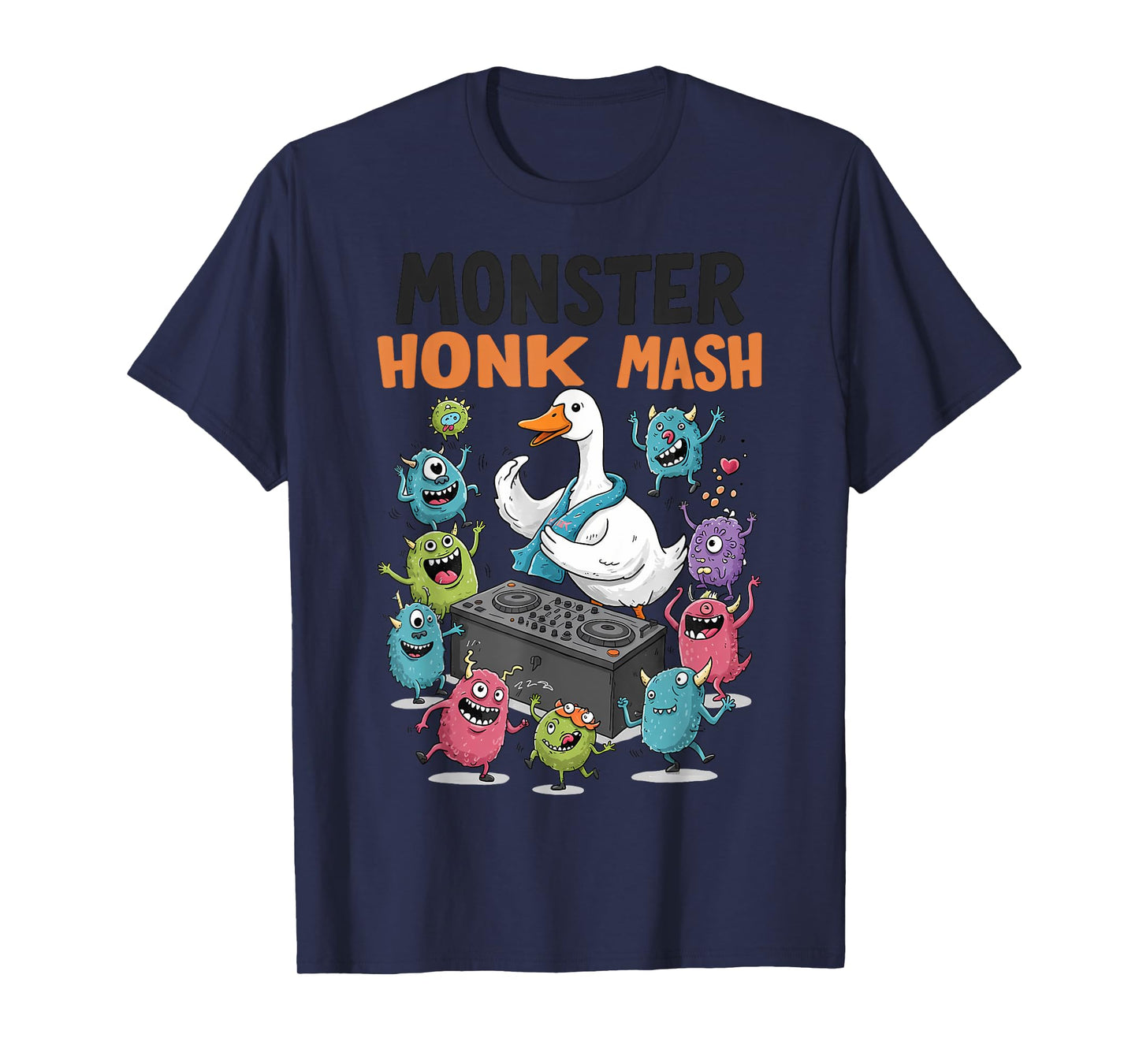 Silly Goose Costume Monster Honk Mash Halloween Party T-Shirt